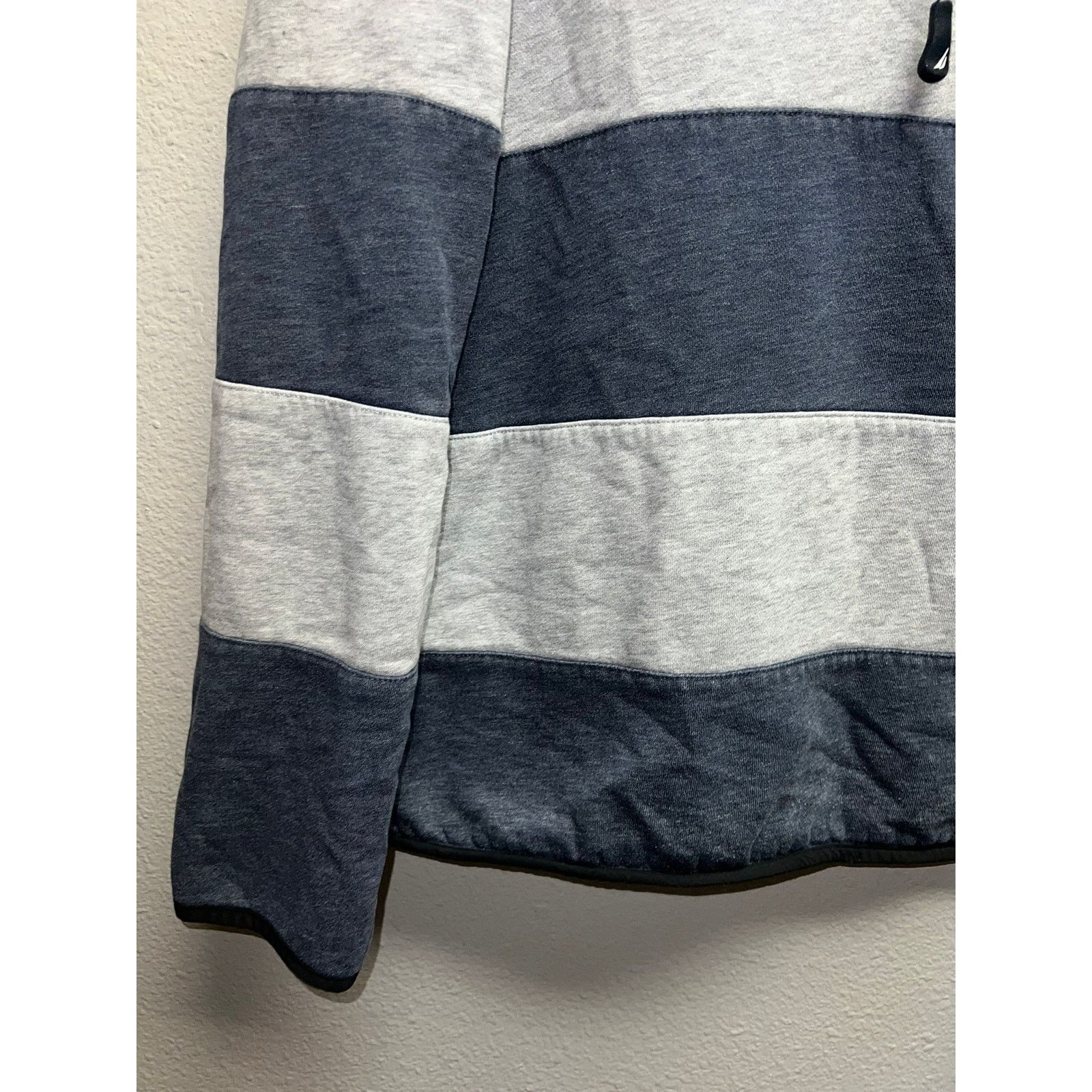 Nautica Nautica Sweatshirt 1/4 Zip Crewneck Blue Gray Boat Large Size US L / EU 52-54 / 3 - 5 Thumbnail