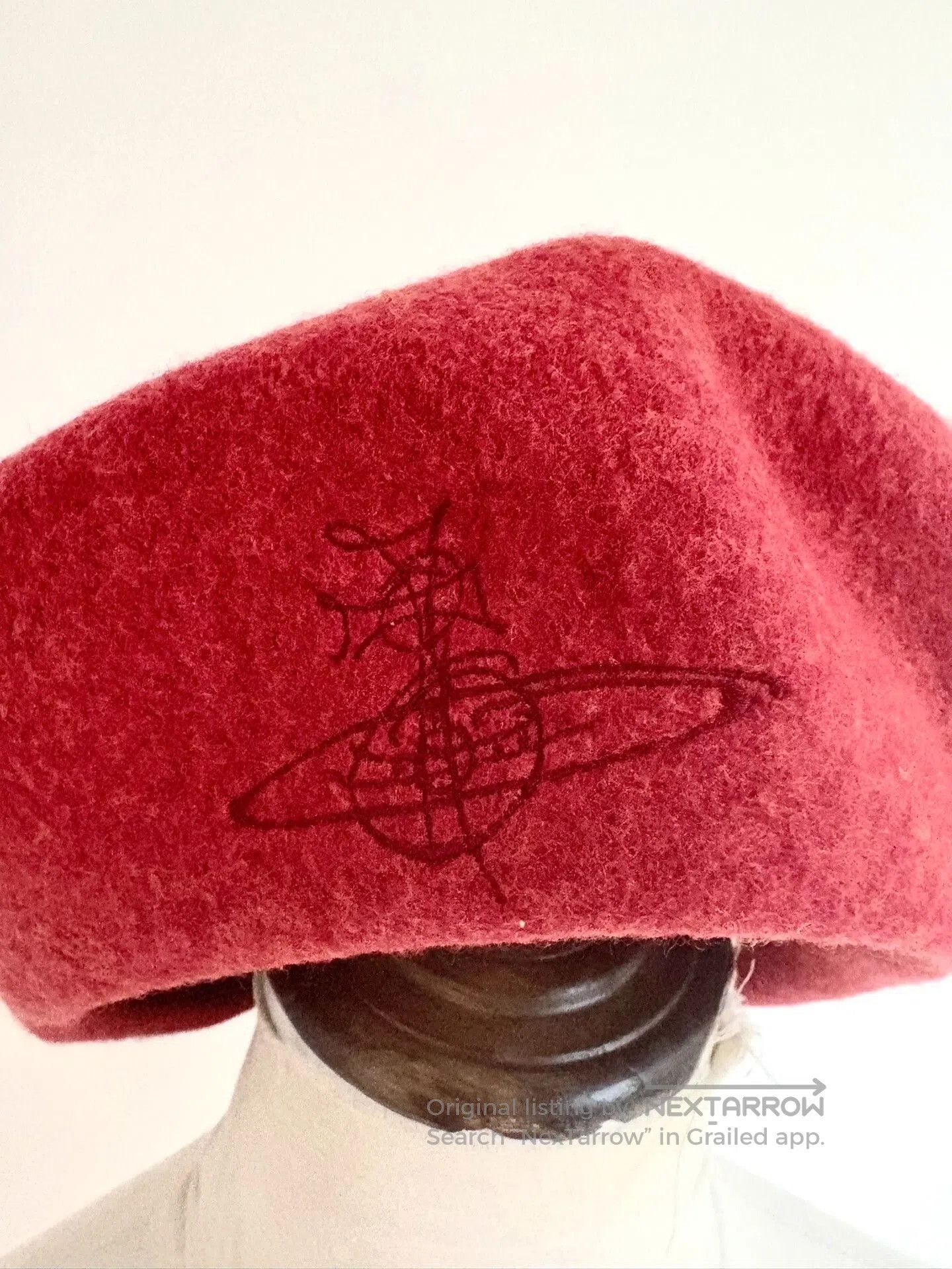 Vivienne Westwood Vivienne Westwood Red Beret Hat. Size ONE SIZE - 2 Thumbnail