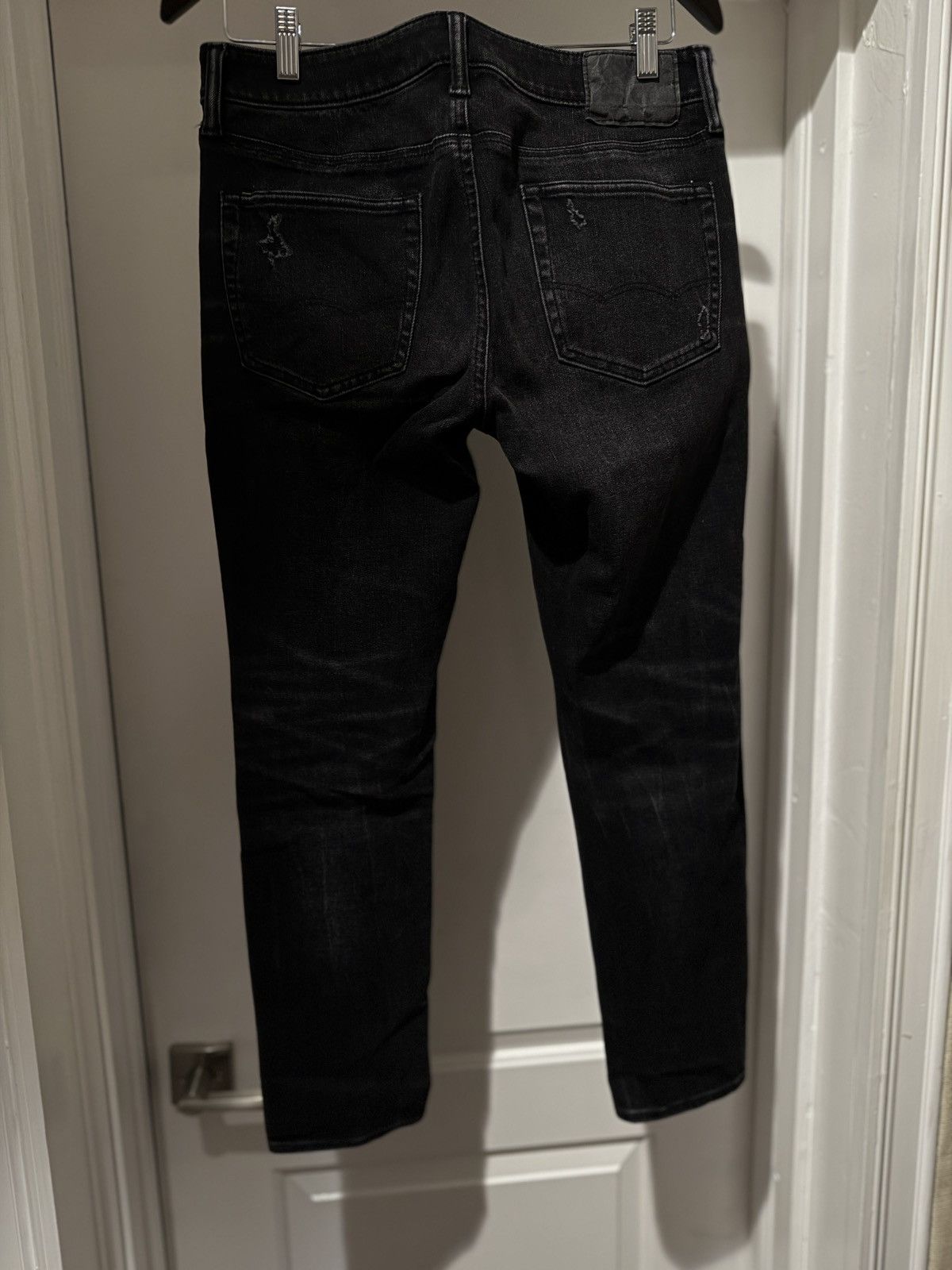 American Eagle Outfitters American Eagle Skinny (Distressed) Jeans 32/30 Size US 32 / EU 48 - 2 Thumbnail