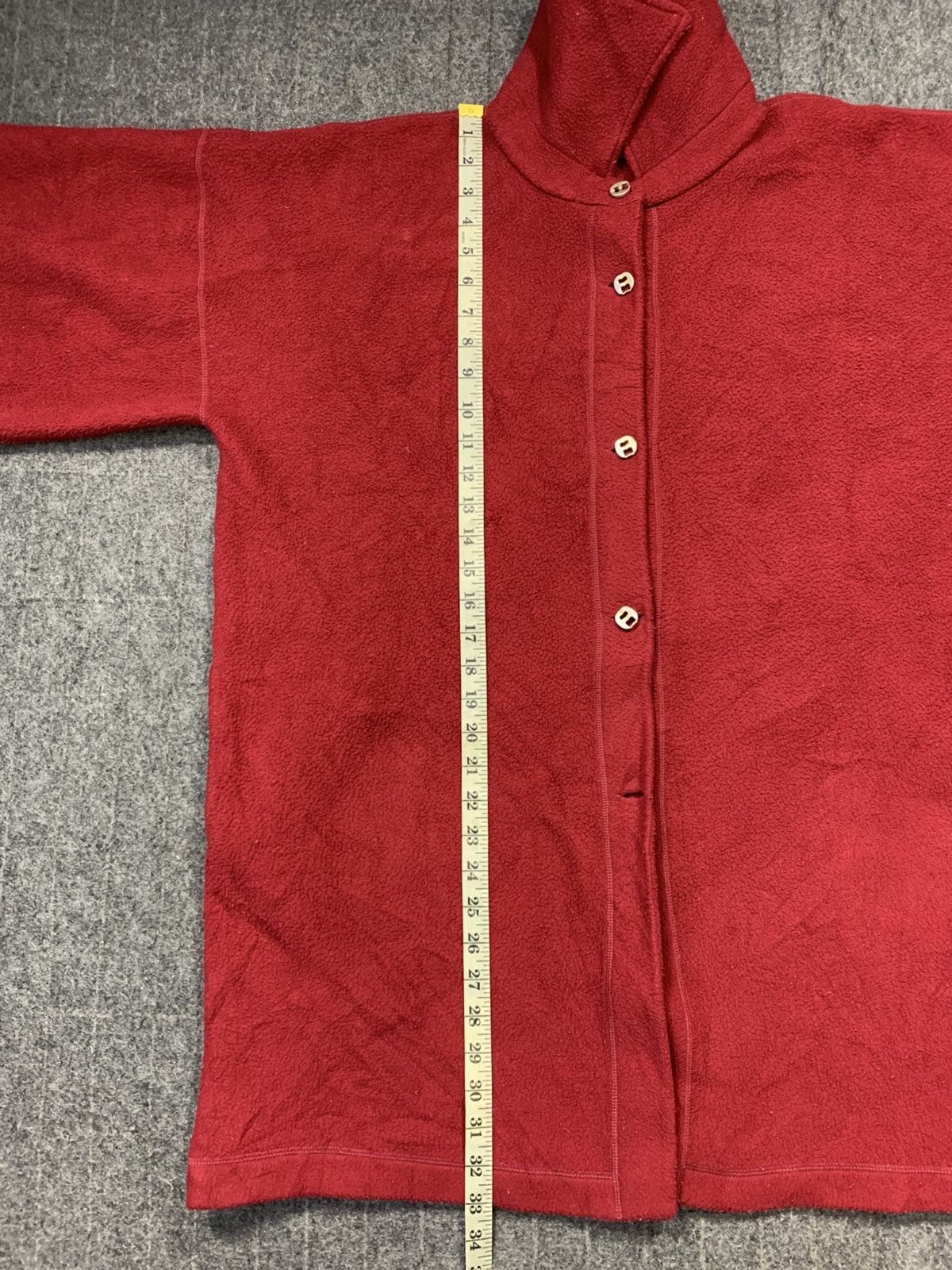 Designer × Salvatore Ferragamo 90s Salvatore Ferragamo Made In Italy Fleece Button Up Plain Size US S / EU 44-46 / 1 - 8 Thumbnail