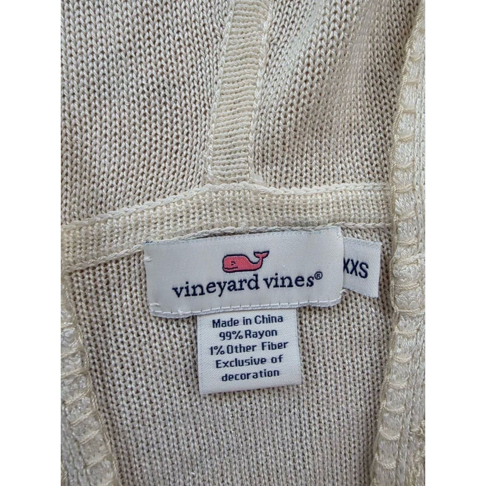 Vineyard Vines Vineyard Vines Long sleeve tassel hoodie XXS A001781 Size M / US 6-8 / IT 42-44 - 4 Thumbnail