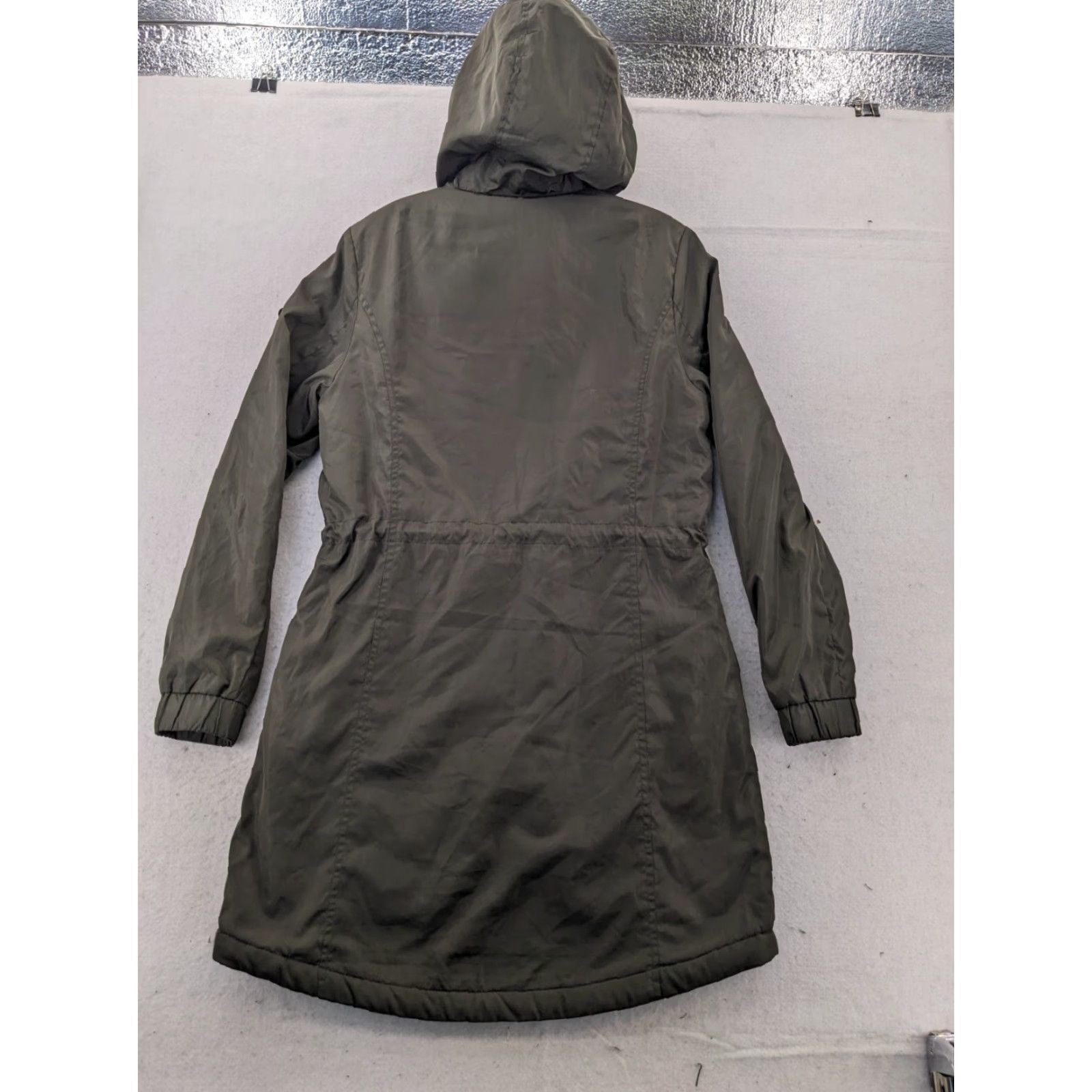 Lucky Brand Lucky Brand Coat Womens Small Green Winter Parka Long Fleece Lined Outerwear Size S / US 4 / IT 40 - 5 Thumbnail