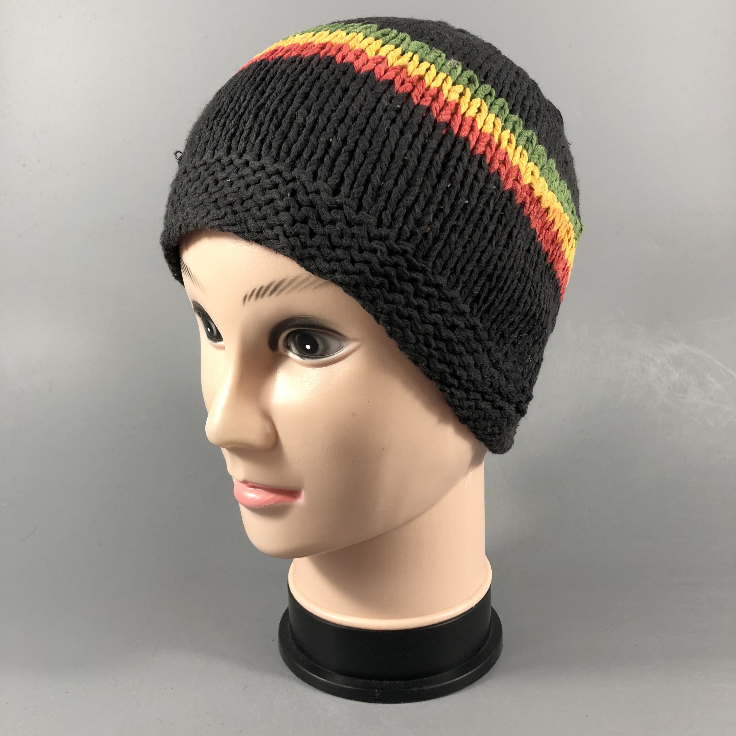 Other Rasta Beanie Striped Jamaica Knit Size ONE SIZE - 1 Thumbnail