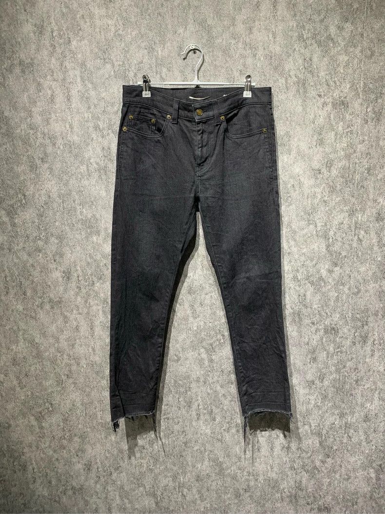 Saint Laurent Paris Saint Laurent Fluid Leg Jeans 2504-Nextarrow Size US 29 - 1 Thumbnail