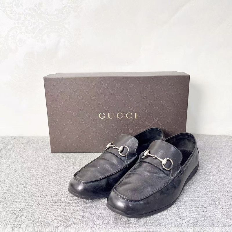 Gucci Gucci Casual Leather Shoes for Men 0079 Size US 8 / EU 41 - 1 Thumbnail