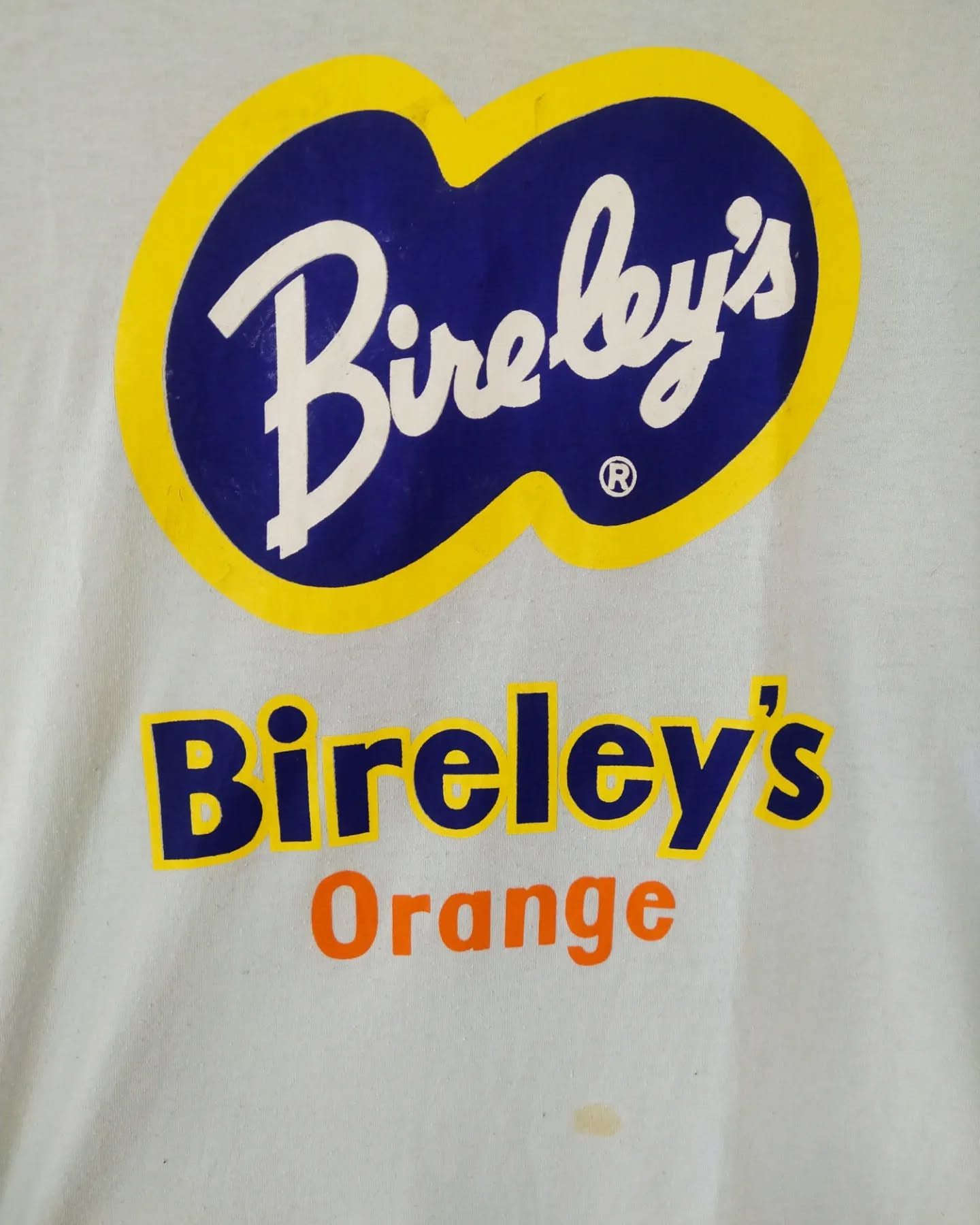 Vintage 1990s Vintage Bireley’s Orange Ringer T-Shirt Size US M / EU 48-50 / 2 - 2 Thumbnail