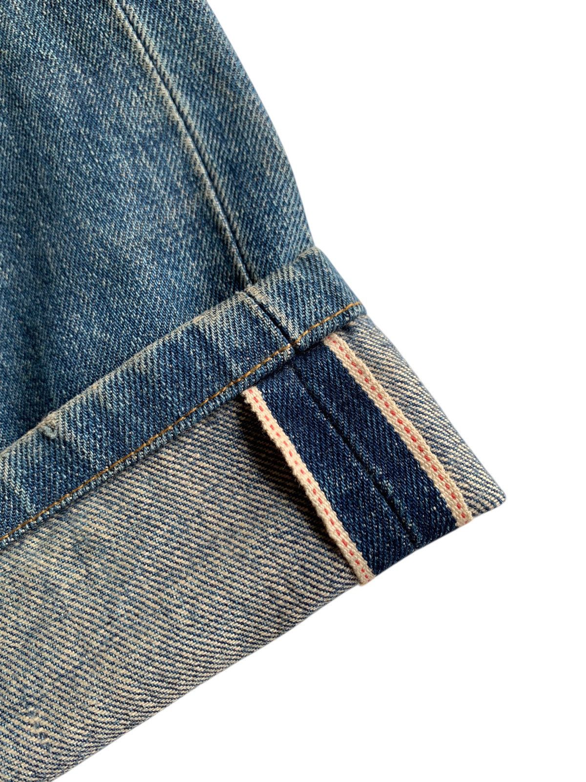 Levi's VINTAGE LEVIS BIG E SELVEDGE 502 XX DISTRESSED DENIM Size US 27 - 5 Thumbnail