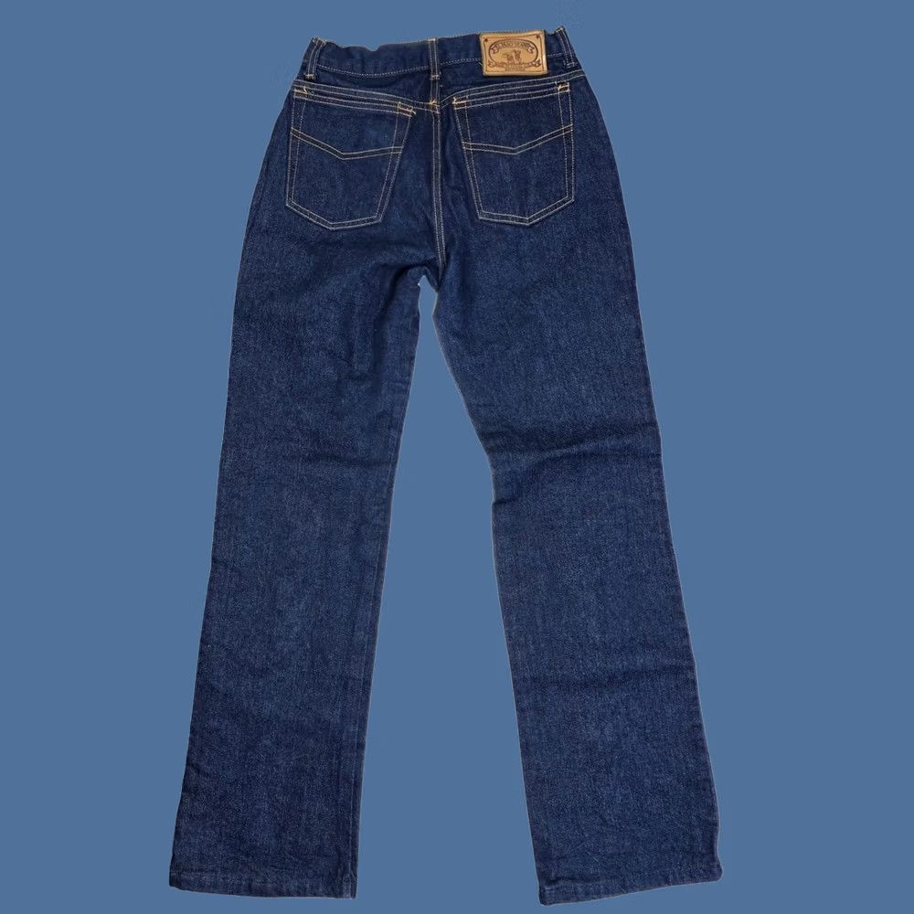 Denime VINTAGE Brittania El Paso Jeans Womens Blue Denim Jeans 80s 26 x 34 Size 11 L Texas Mens Womens Girls Size 32" / US 10 / IT 46 - 1 Thumbnail