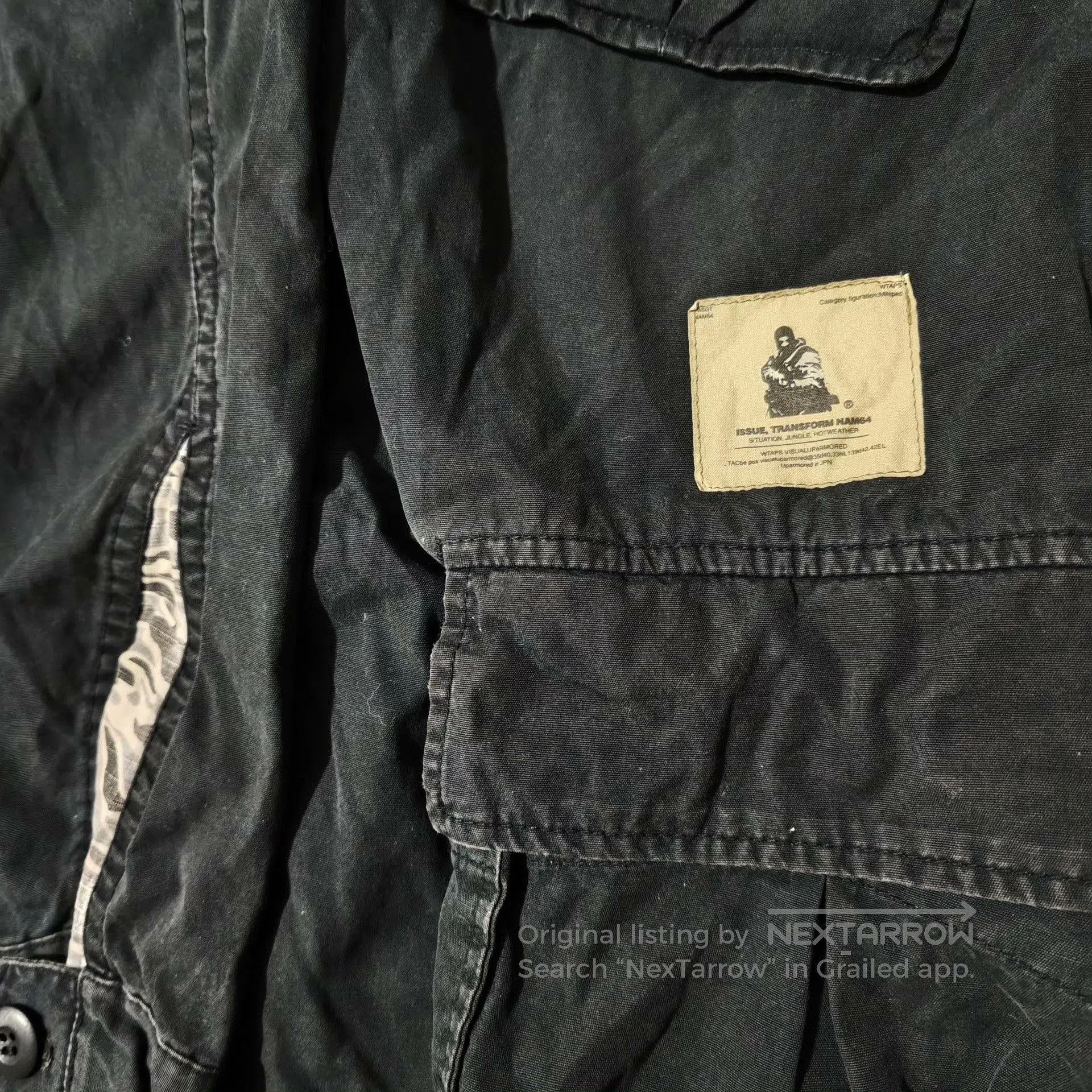 Wtaps Wtaps 00ss First Gen Black Four. Size US L / EU 52-54 / 3 - 4 Thumbnail