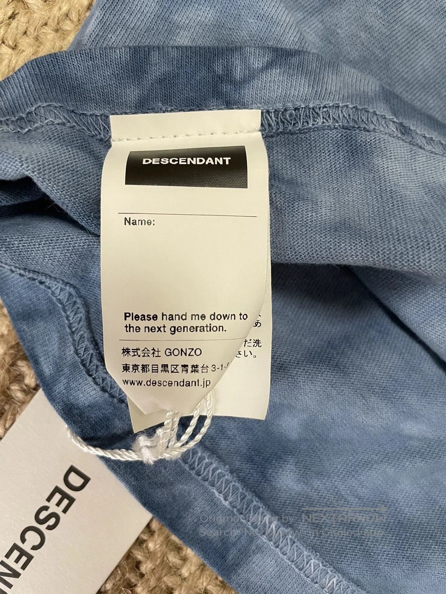 Descendant Descendant Team 18SS Tie. Size US L / EU 52-54 / 3 - 6 Thumbnail
