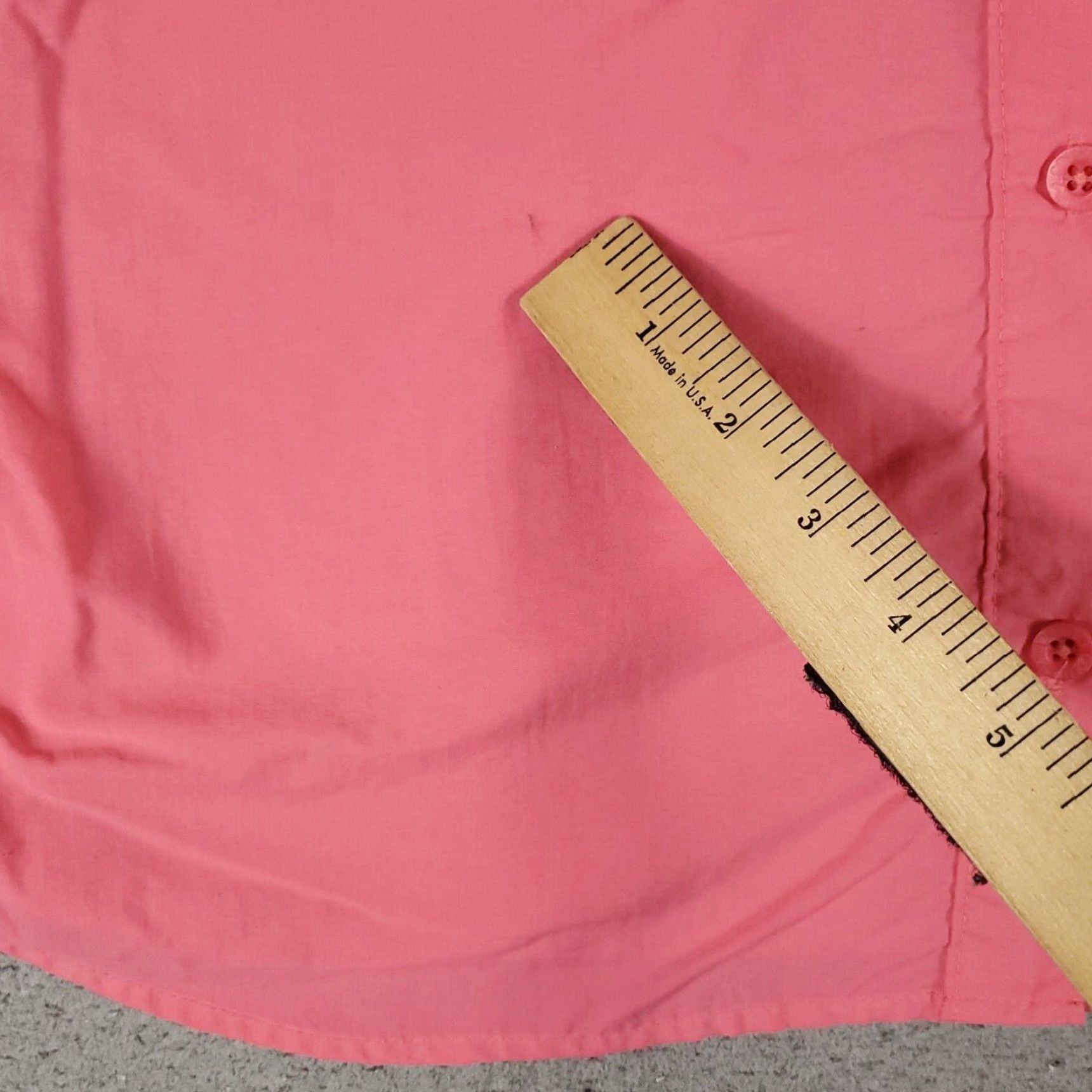 Pinko Columbia Shirt Womens Size Medium Pink Vented Outdoors Button Up Short Sleeve Size M / US 6-8 / IT 42-44 - 3 Thumbnail
