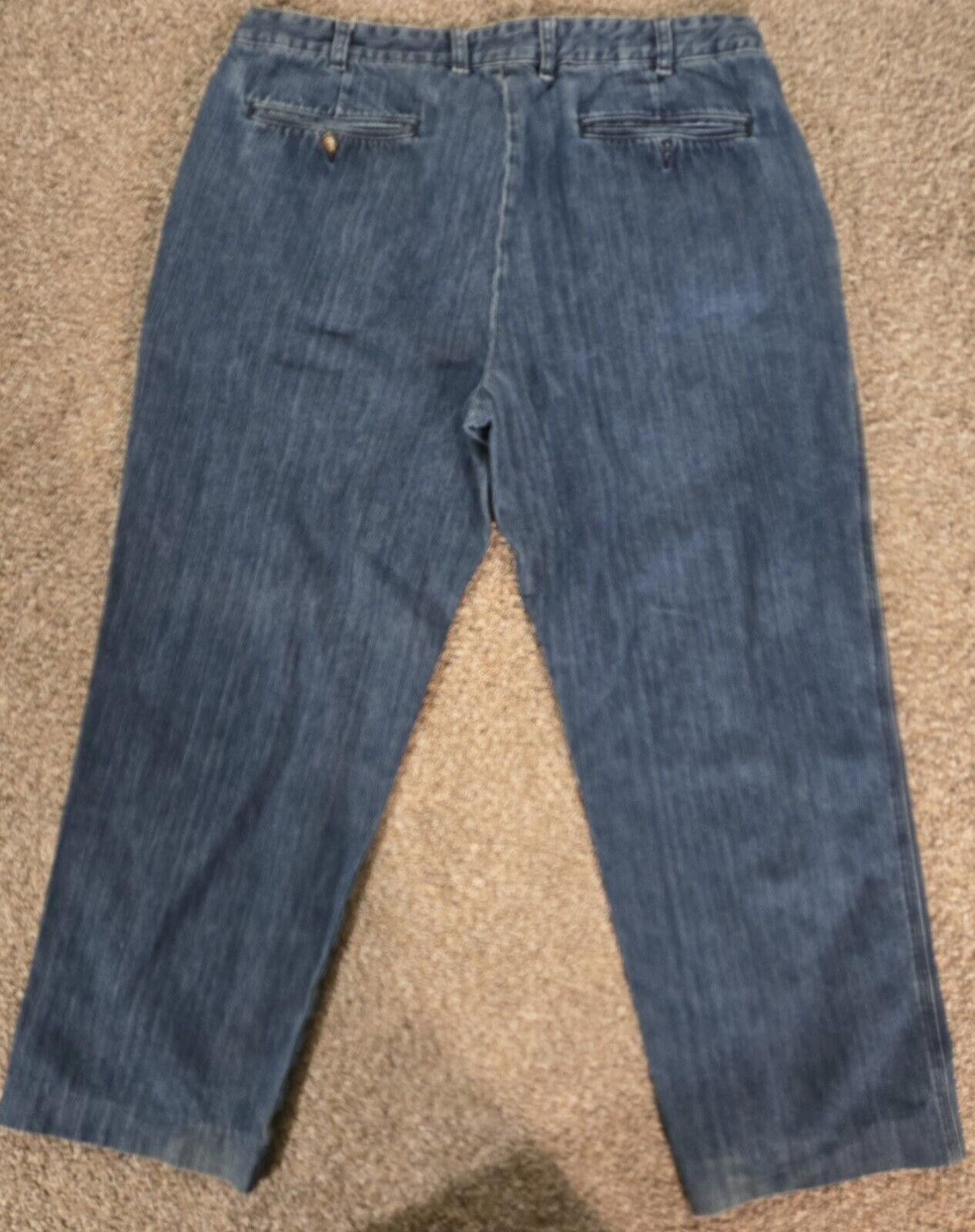 Orvis Orvis Sporting Traditions Pleated Cotton Denim Pant Size 38 Size US 38 / EU 54 - 9 Thumbnail