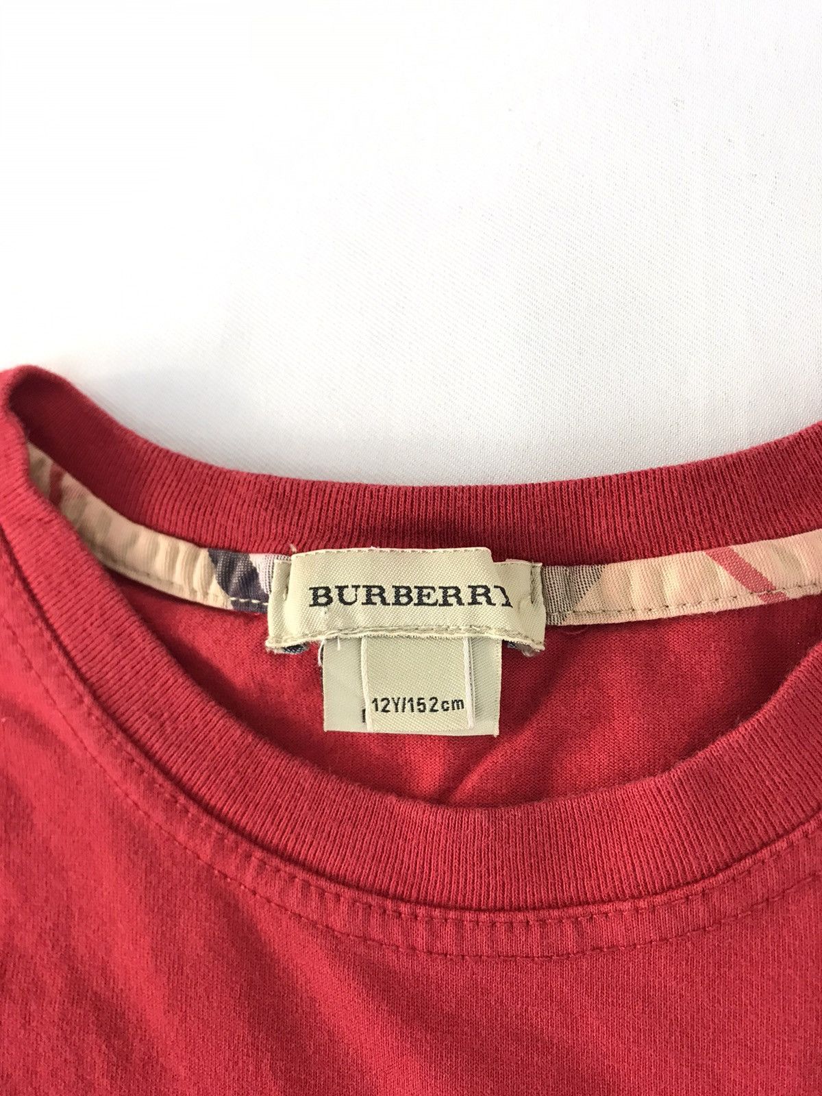 Burberry Burberry Nova Checked Monogram Logo Longsleeve Printed Tee Size US S / EU 44-46 / 1 - 5 Thumbnail