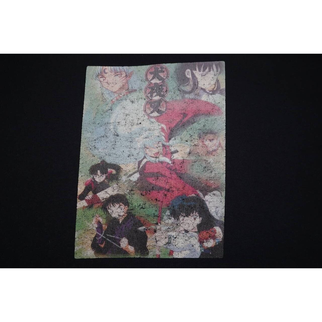Vintage Vintage Inuyasha Anime Black T Shirt Size Large Size US L / EU 52-54 / 3 - 3 Thumbnail