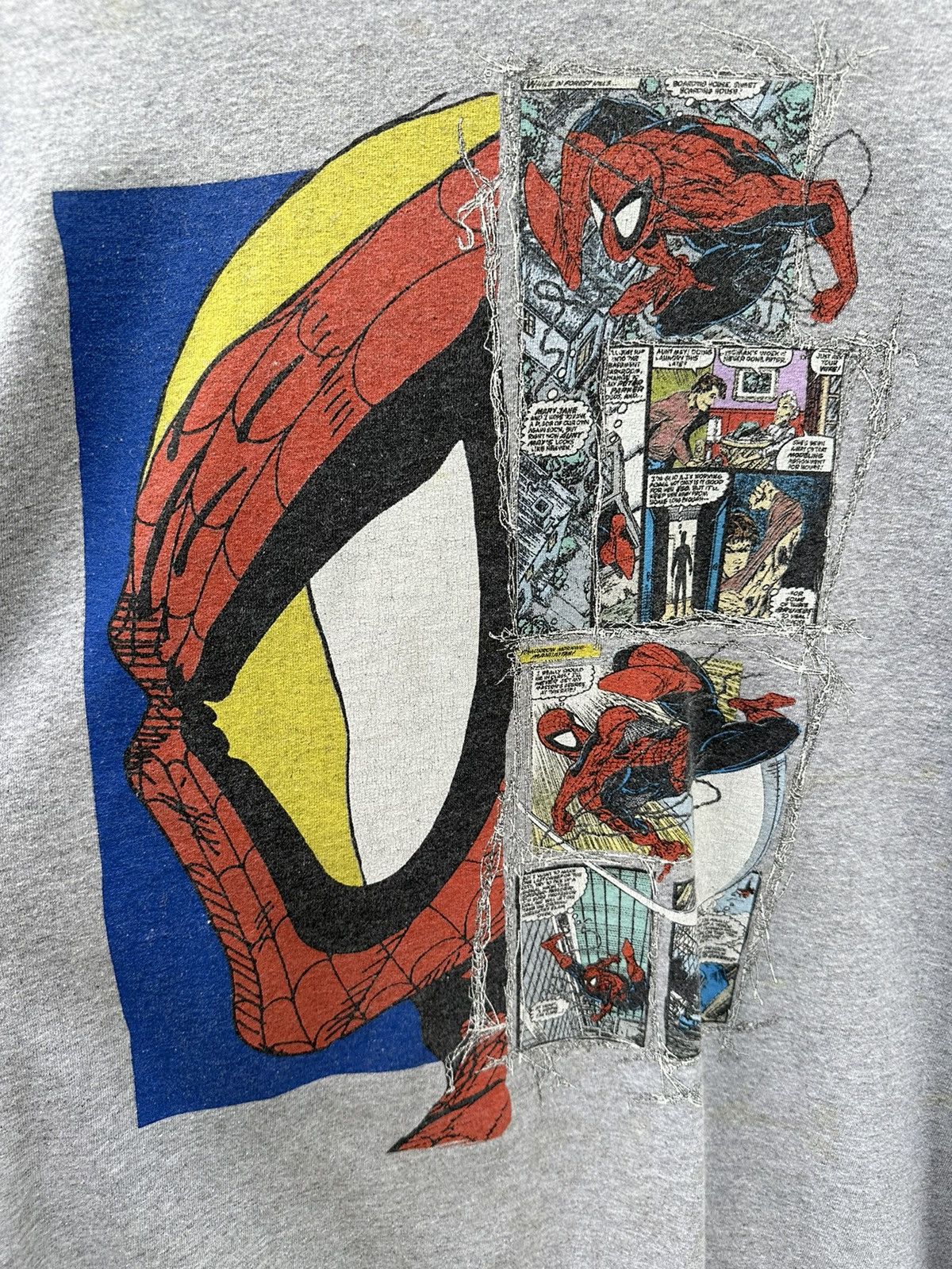 Anime × Marvel Comics Marvel Spiderman Printed Tshirt A68 Size US L / EU 52-54 / 3 - 2 Thumbnail