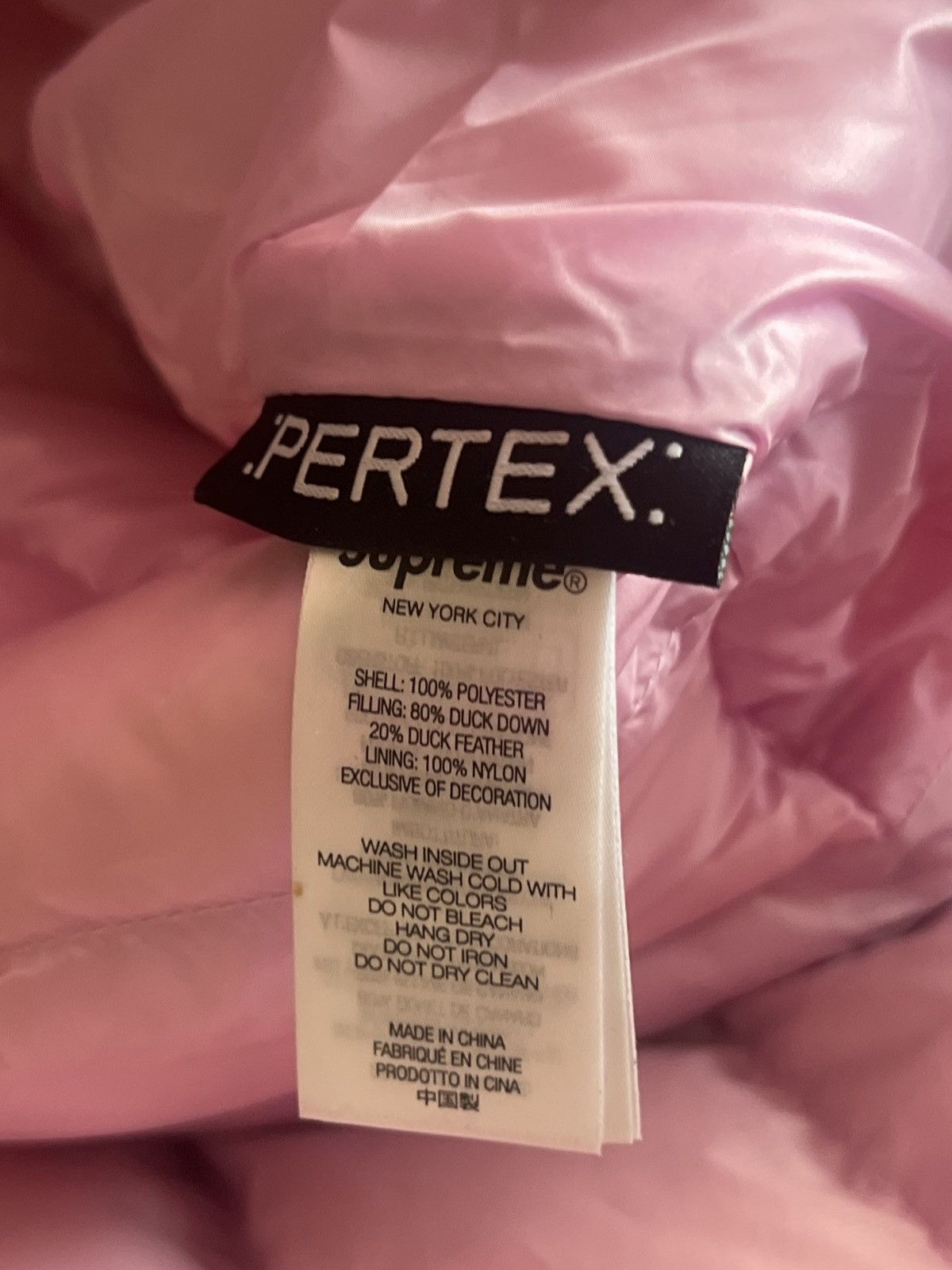 Supreme Supreme Micro Down Half Zip Hooded Pullover Light Pink FW25 Size US L / EU 52-54 / 3 - 8 Thumbnail
