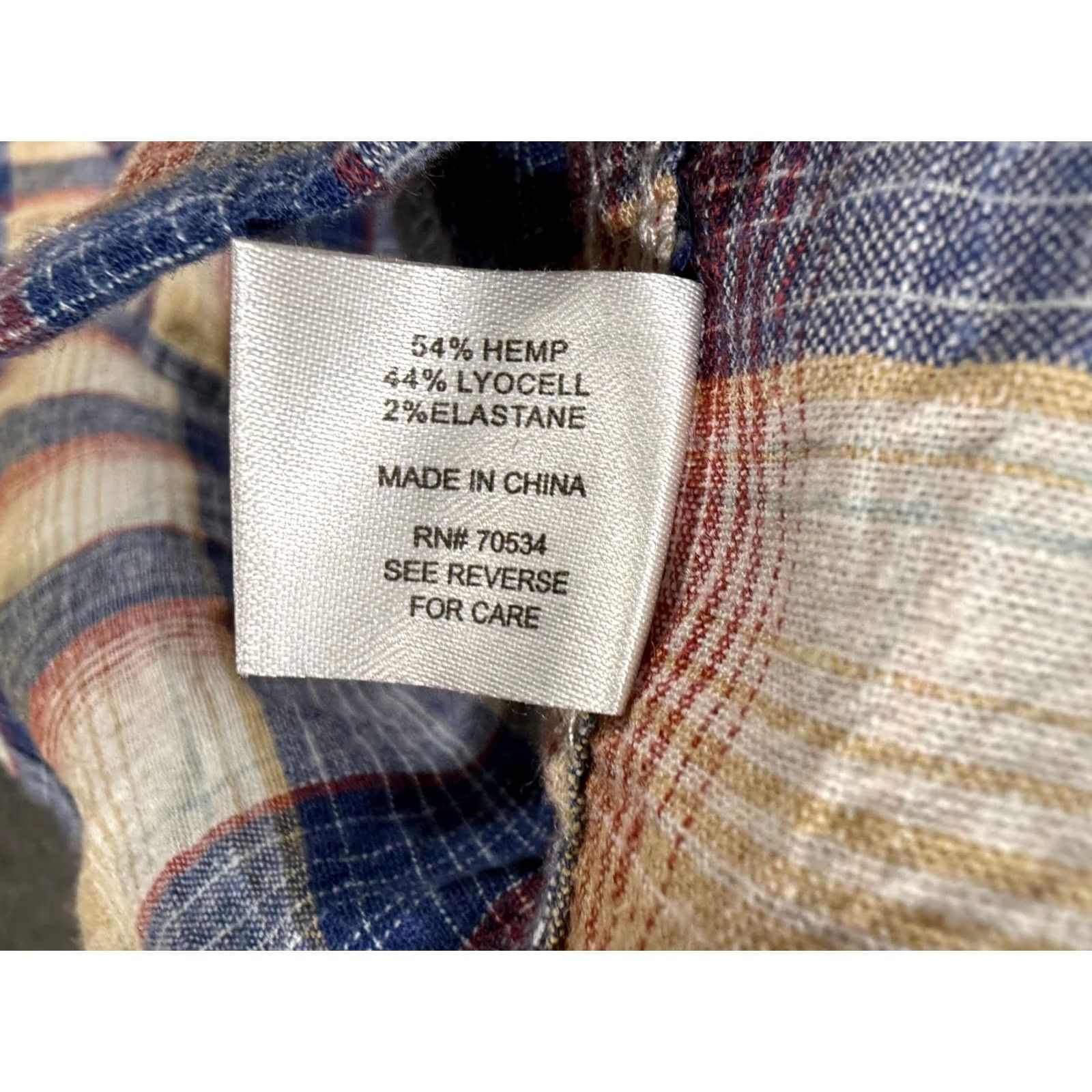 Orvis VINTAGE ORVIS Shirt Mens L Blue Beige Plaid Stretch Classic Fit Button Up Short Sleeve Size US L / EU 52-54 / 3 - 7 Thumbnail