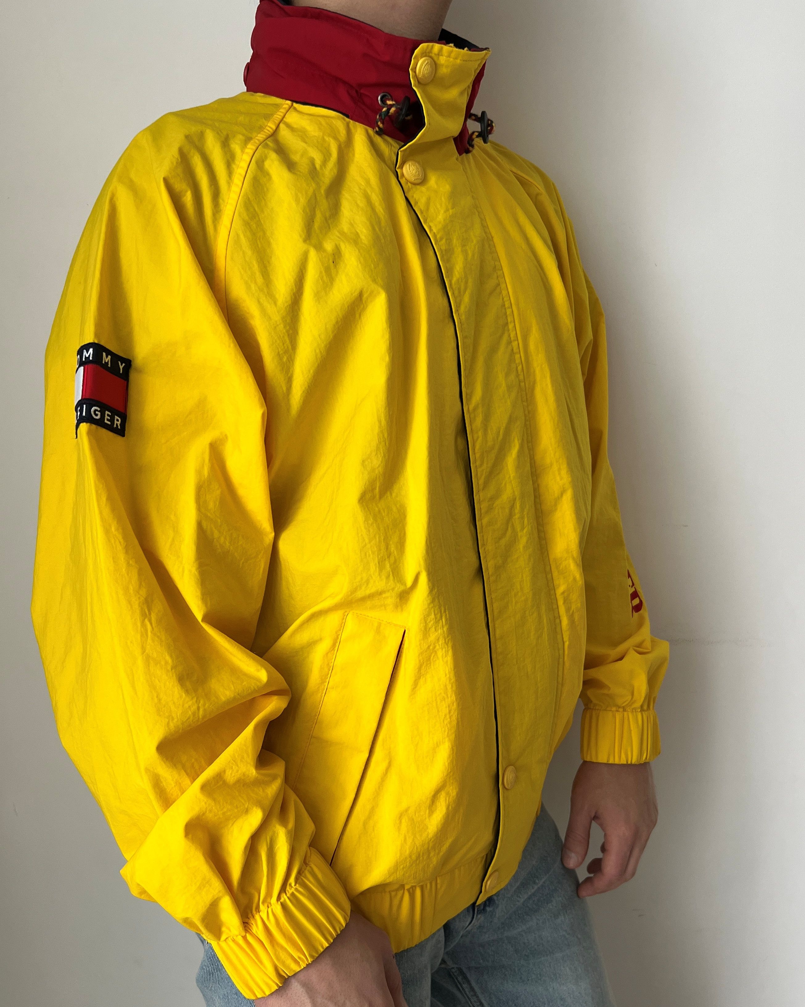 Tommy Hilfiger Vintage 90's TOMMY HILFIGER Light Jacket Size US XL / EU 56 / 4 - 3 Thumbnail