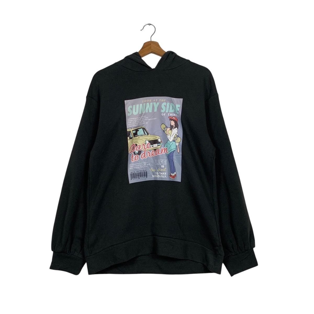 Japanese Brand Japanese Brand Sunny Side Skateboard Hoodie Size US L / EU 52-54 / 3 - 10 Thumbnail