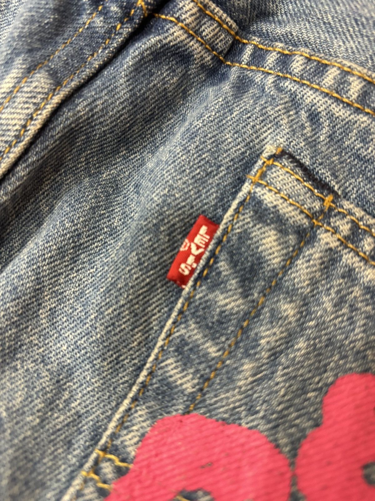 DENIM TEARS Denim tears BSTROY Jeans 32 blue Size US 32 / EU 48 - 4 Thumbnail