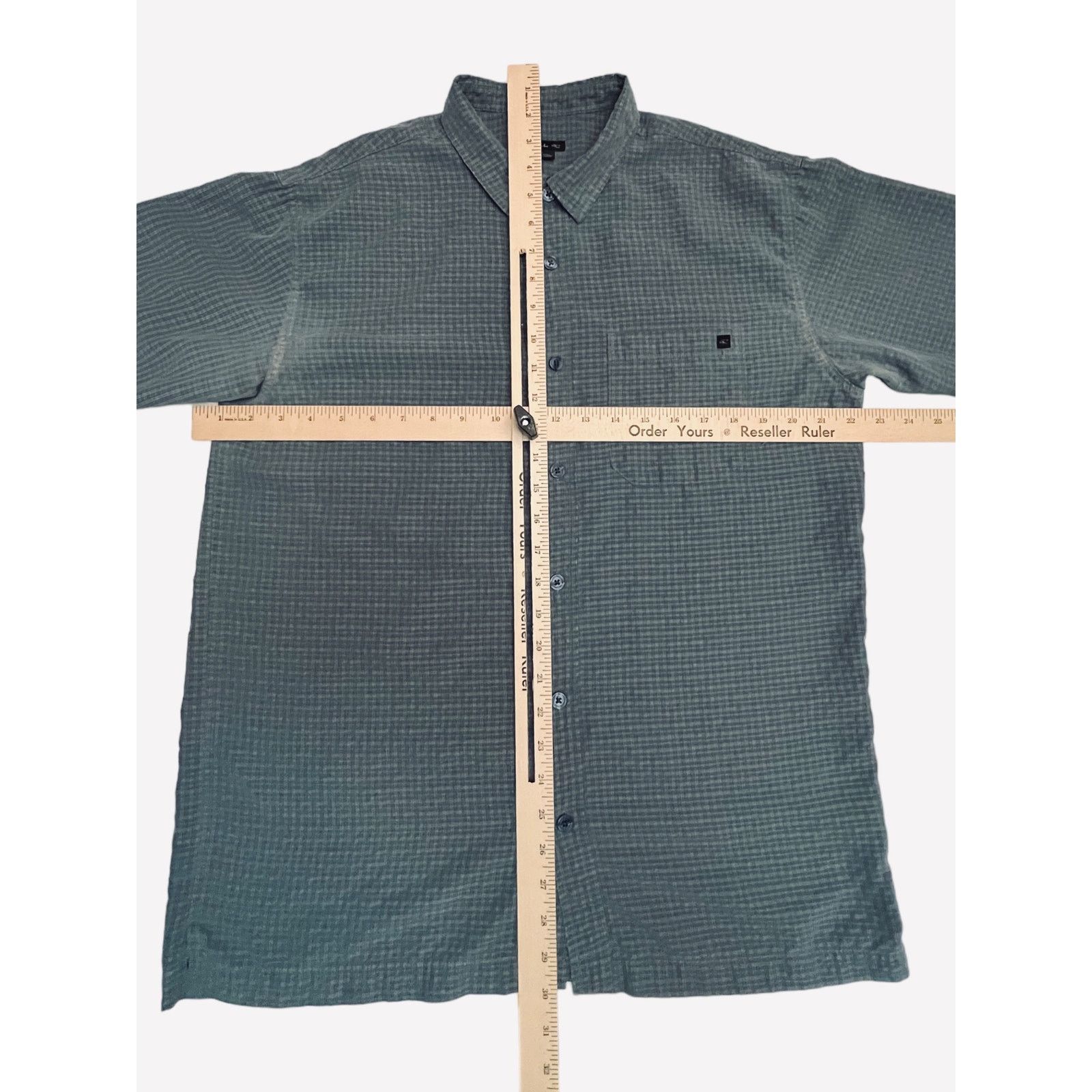 Other O’Neil Button Down Gray Short Sleeve Men’s Shirt Medium Size US M / EU 48-50 / 2 - 8 Thumbnail