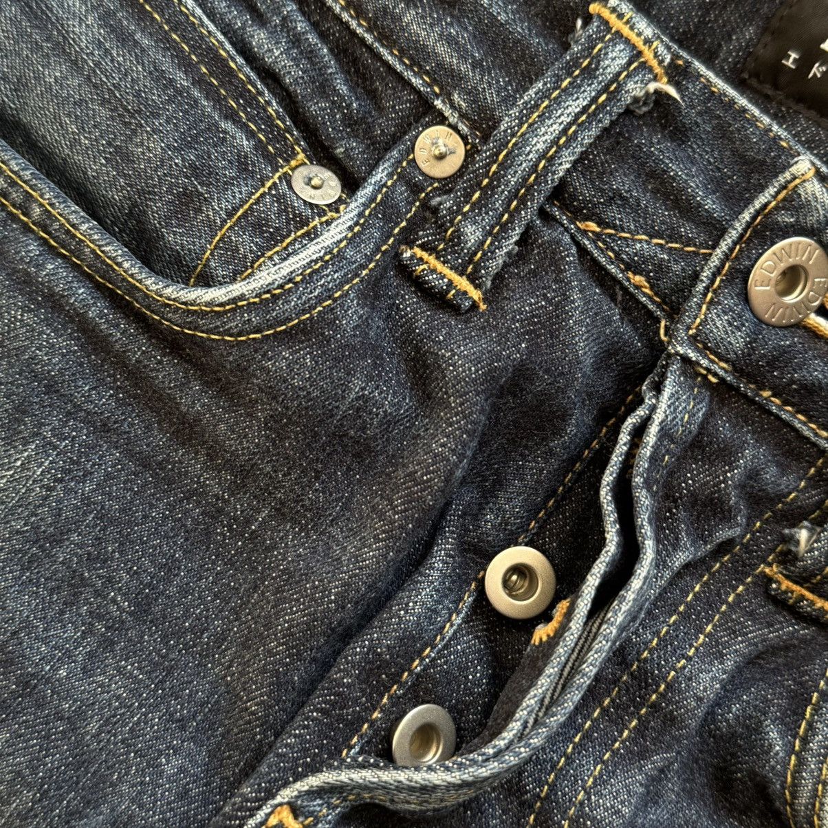 Edwin 📌 Crazy Edwin Japan Selvedge Denim Washed Jeans Size US 29 - 9 Thumbnail