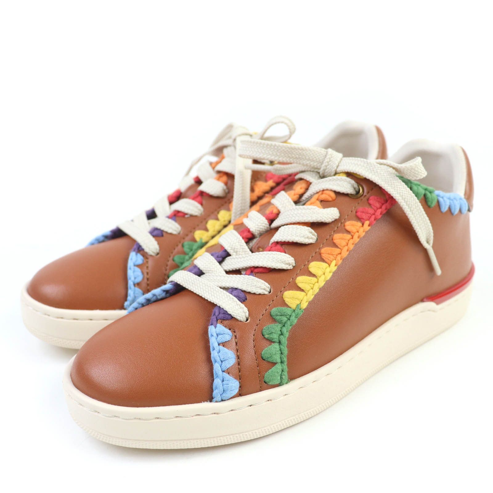 Coach Coach COACH Lowline Low Top Sneakers Leather Sneakers Leather Shoes DUTY FREE for USA Size ONE SIZE - 1 Thumbnail