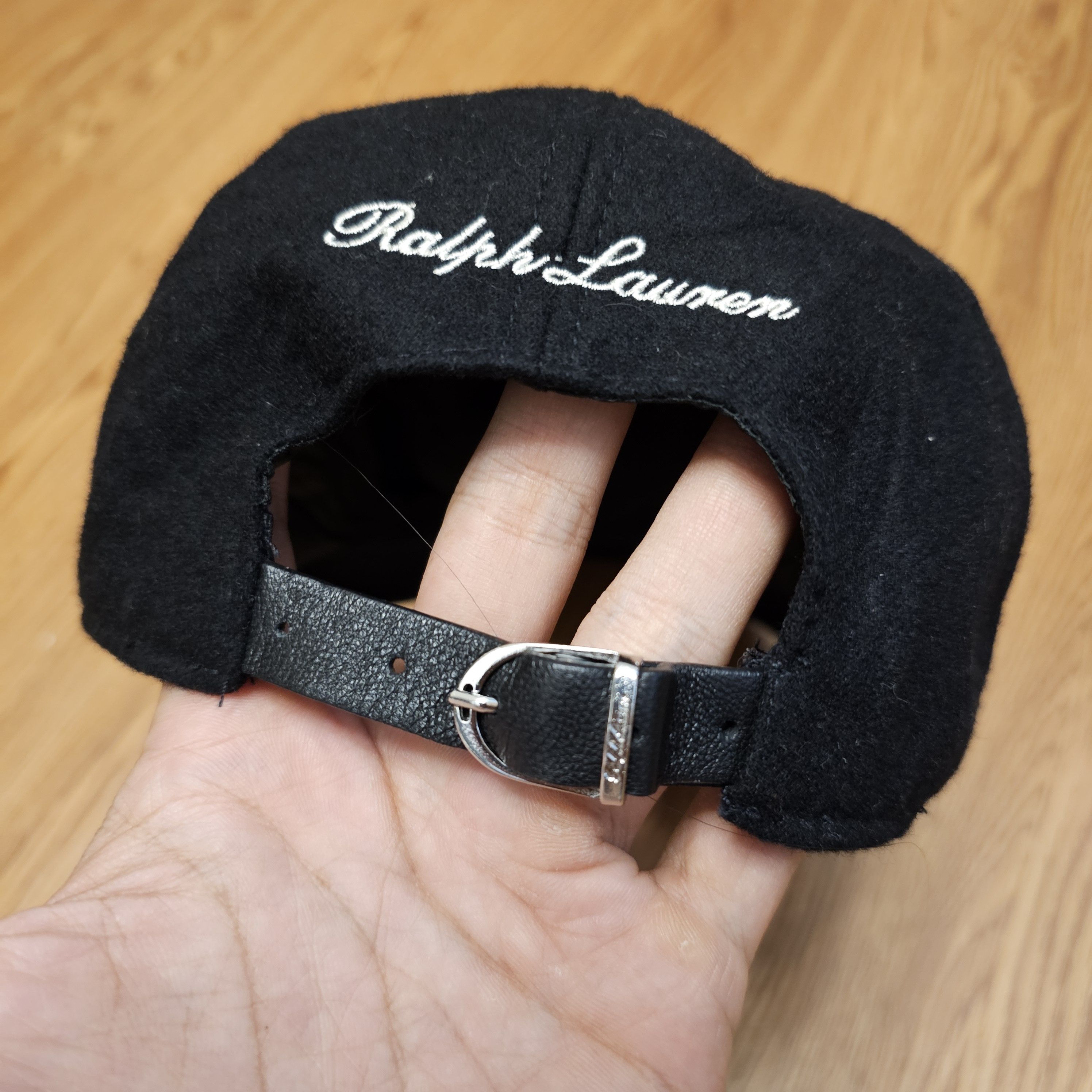 Ralph Lauren Purple Label Ralph Lauren Purple Label Patch Wool Hat Size ONE SIZE - 4 Thumbnail