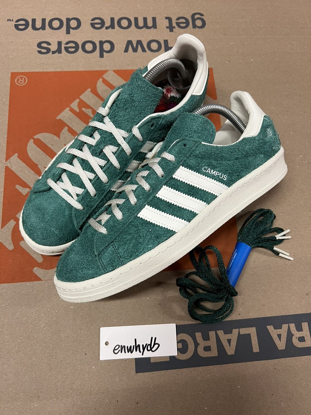 Adidas Adidas Campus 80s - London Green Size US 9 / EU 42 - 1 Thumbnail
