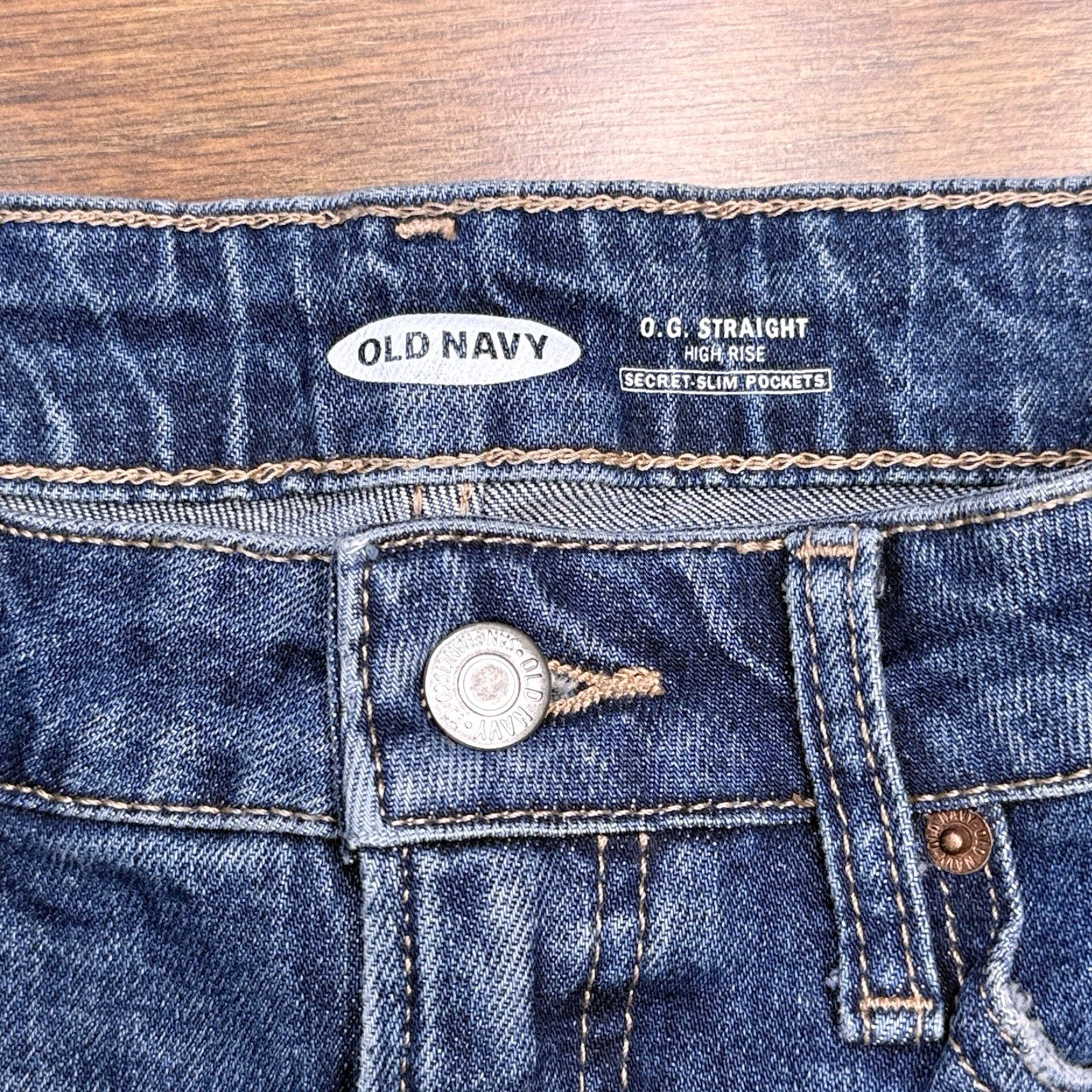 Old Navy Old Navy Jeans Womens 12 High Rise Slim 5-Pocket Blue Denim Stretch Ankle Modern 26.5in Inseam NWT Size 34" / US 12 / IT 48 - 4 Thumbnail