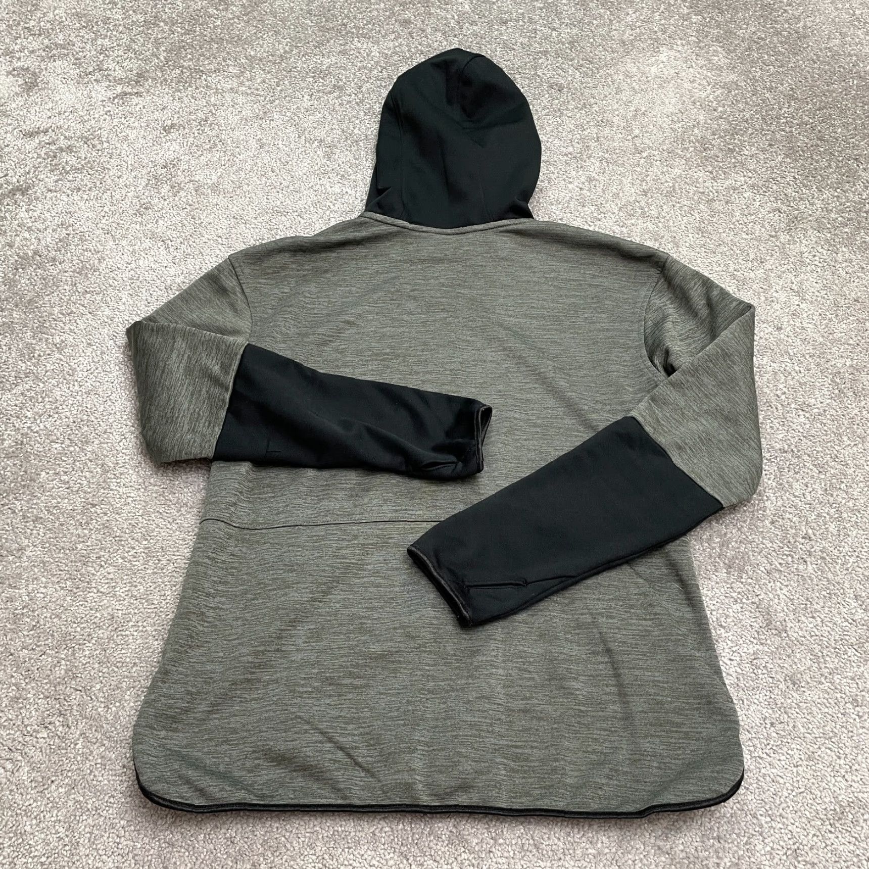 Vintage Columbia Hoodie Womens Adult Small Gray Full Zip Sweatshirt Thumbholes Size S / US 4 / IT 40 - 2 Thumbnail