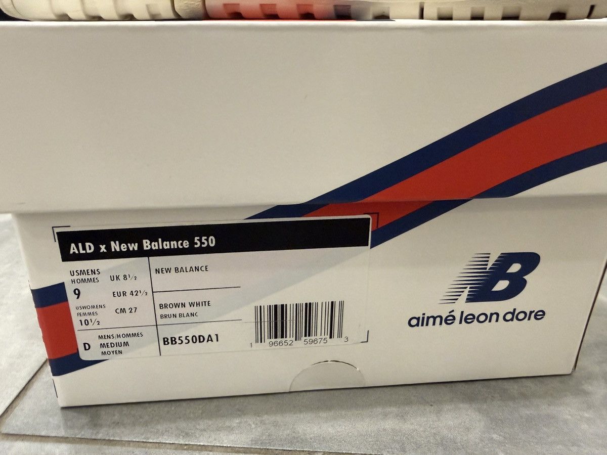 Aime Leon Dore × New Balance New Balance 550 Aime Leon Dore Taupe Suede Size 9 Size US 9 / EU 42 - 2 Thumbnail
