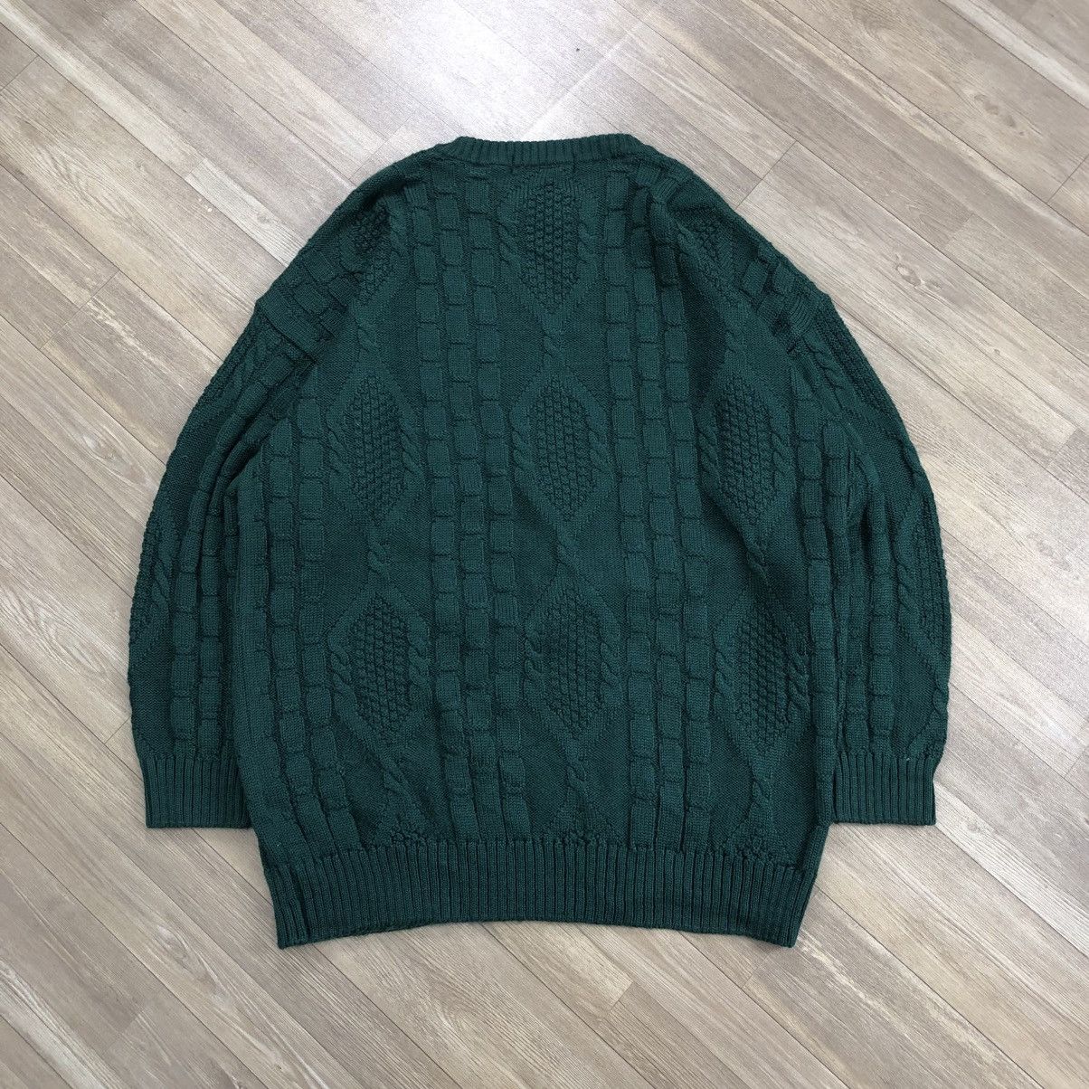 Burberry × Designer × Vintage Vintage Burberrys London Spell Out Knitted Sweaters Size US L / EU 52-54 / 3 - 10 Thumbnail