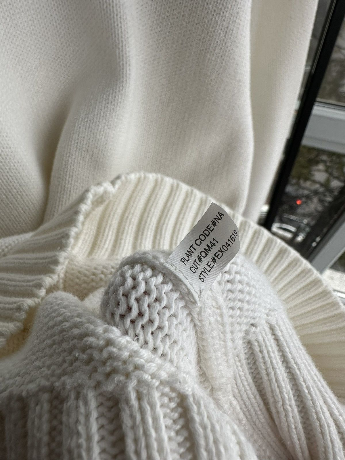 Polo Ralph Lauren Vintage Polo Ralph Lauren White Knitted Sweater Japan Sz XL Size US XL / EU 56 / 4 - 9 Thumbnail