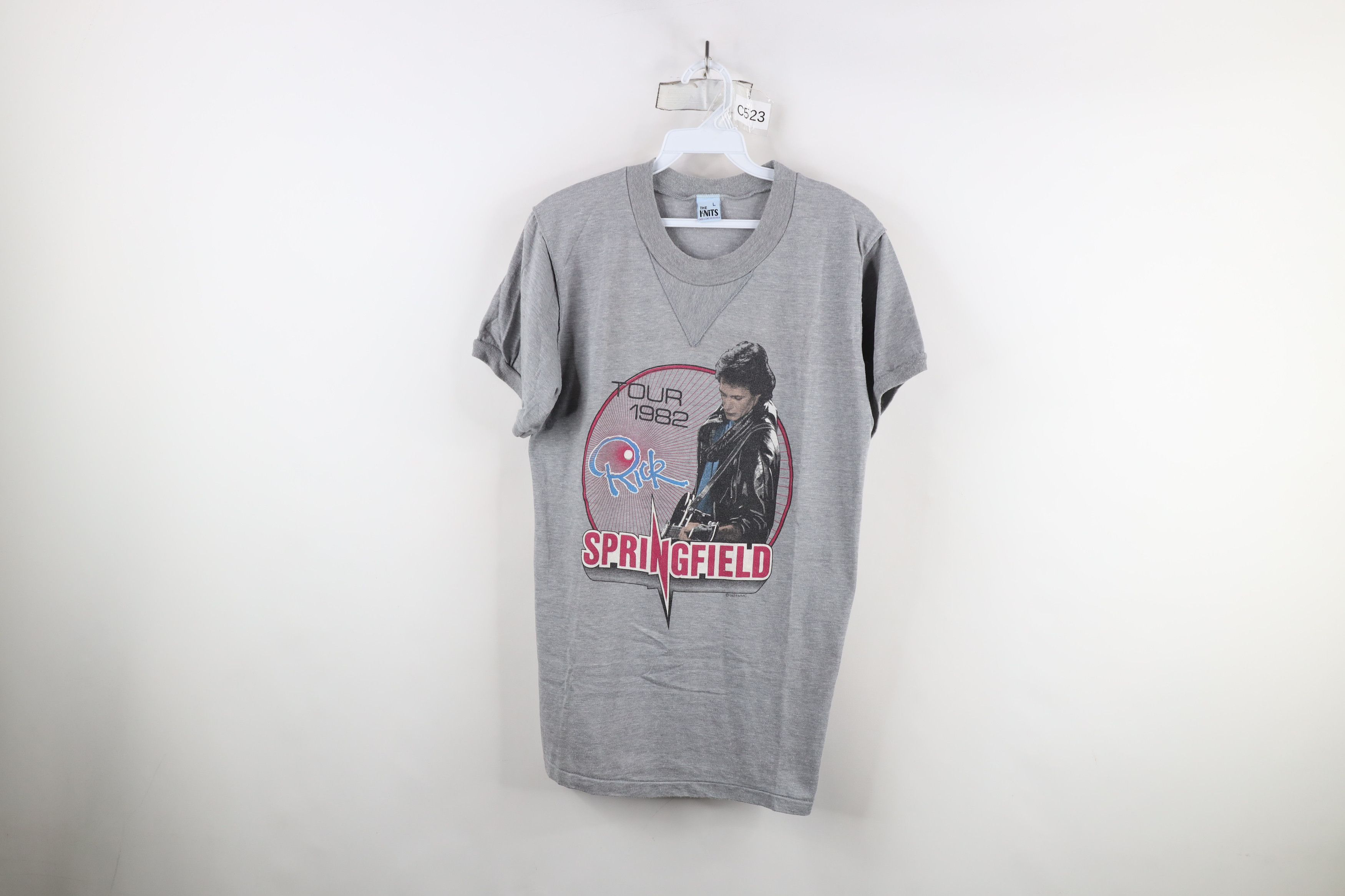 Vintage Vintage 80s Spoiled Yet Rick Springfield Ringer T-Shirt USA Size US L / EU 52-54 / 3 - 1 Thumbnail