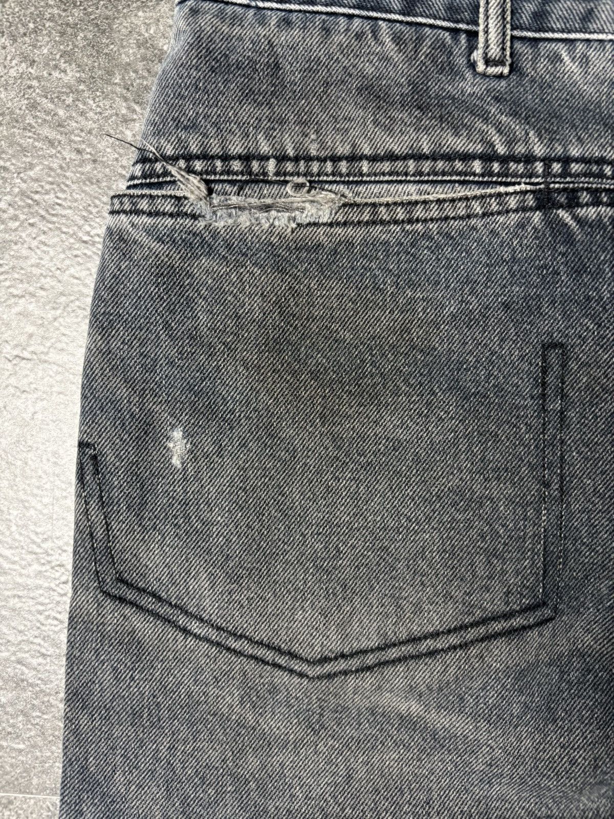 Marithe + Francois Girbaud 2000s Marithe Francois Girbaud Stone Washed Dirty Jeans Size US 30 / EU 46 - 6 Thumbnail
