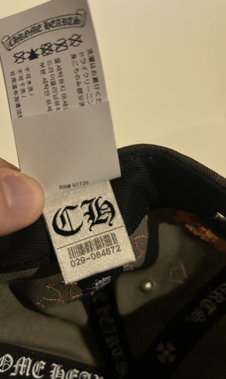 Chrome Hearts Chrome Hearts Camo CH Cemetery Cross Patch Baseball Hat Size ONE SIZE - 11 Thumbnail
