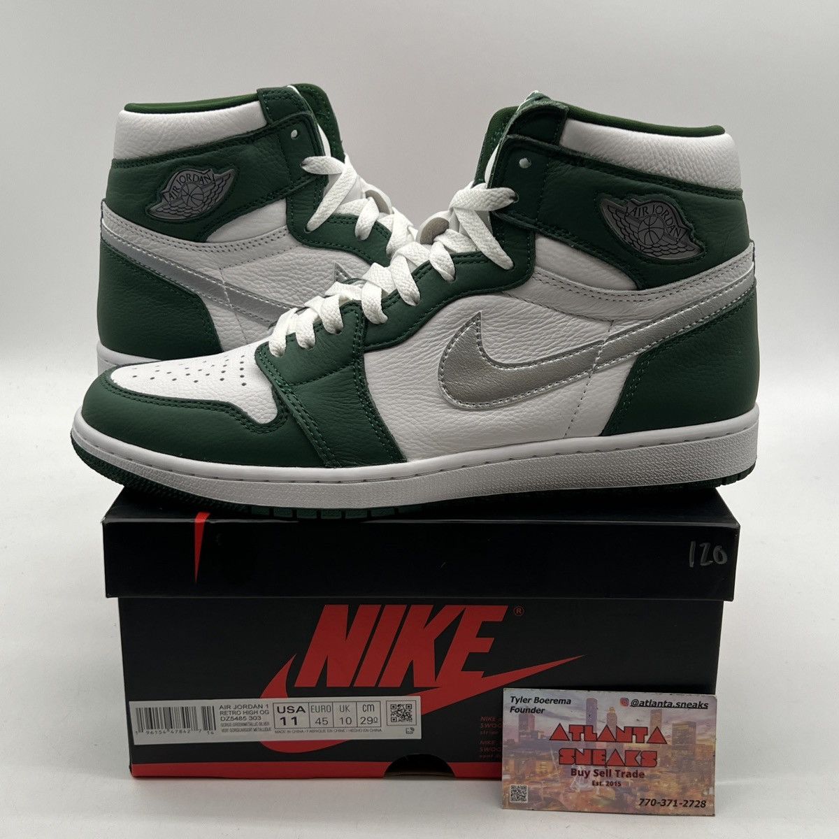 Air Jordan 1 High gorge green