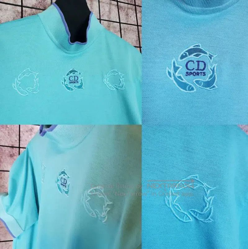 Dior Dior Blue Cotton Women's T. Size M / US 6-8 / IT 42-44 - 6 Thumbnail
