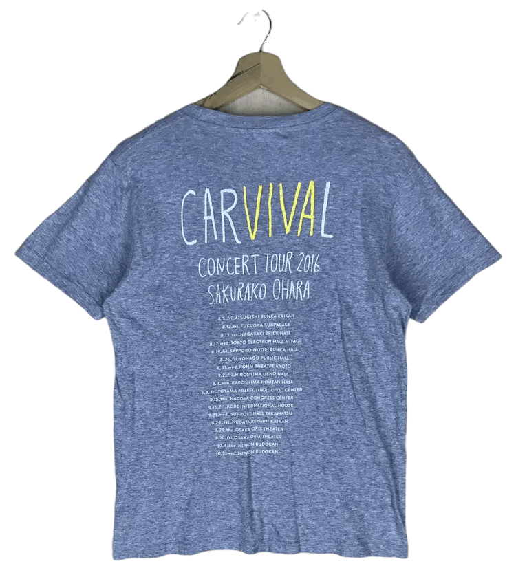 Band Tees Carvival Convert Tour 2016 by Sakurako Ohara Tshirts Size M / US 6-8 / IT 42-44 - 2 Thumbnail