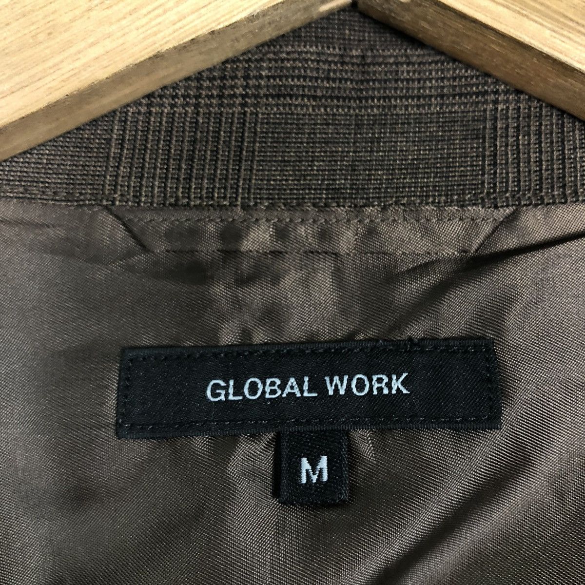 Issey Miyake 🔥90’s Herringbone Bomber Jacket Global Work Japan Made Size US M / EU 48-50 / 2 - 13 Thumbnail