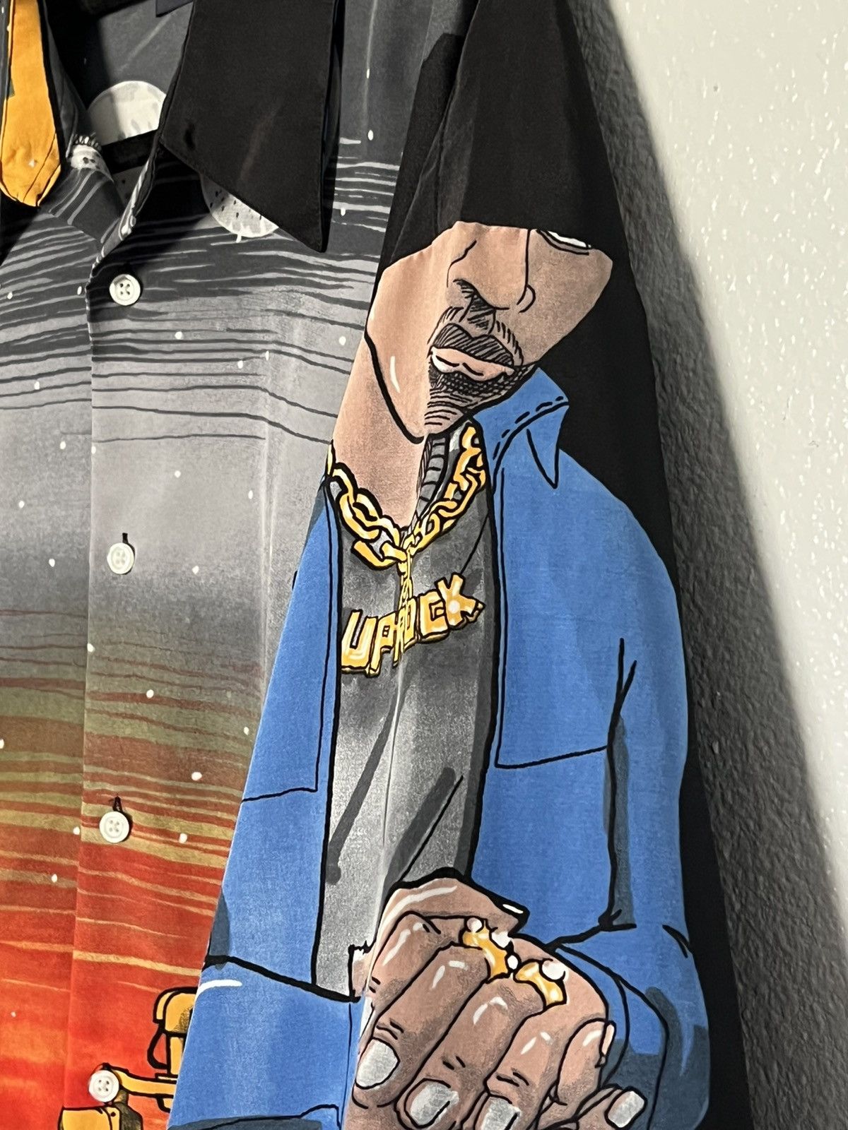 Other Vintage Marc Edwards 2pac tribute hip hop graphic shirt y2k Size US XL / EU 56 / 4 - 4 Thumbnail