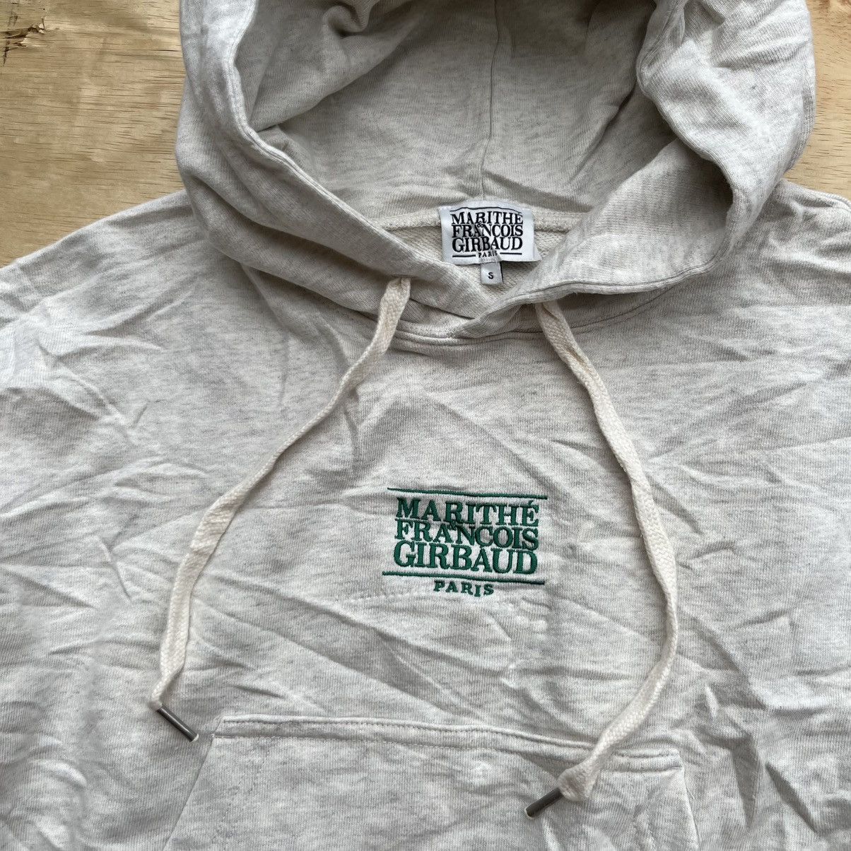 Marithe + Francois Girbaud MARITHE FRANCOIS GIRBAUD CROPED TOP HOODIE Size S / US 4 / IT 40 - 2 Thumbnail