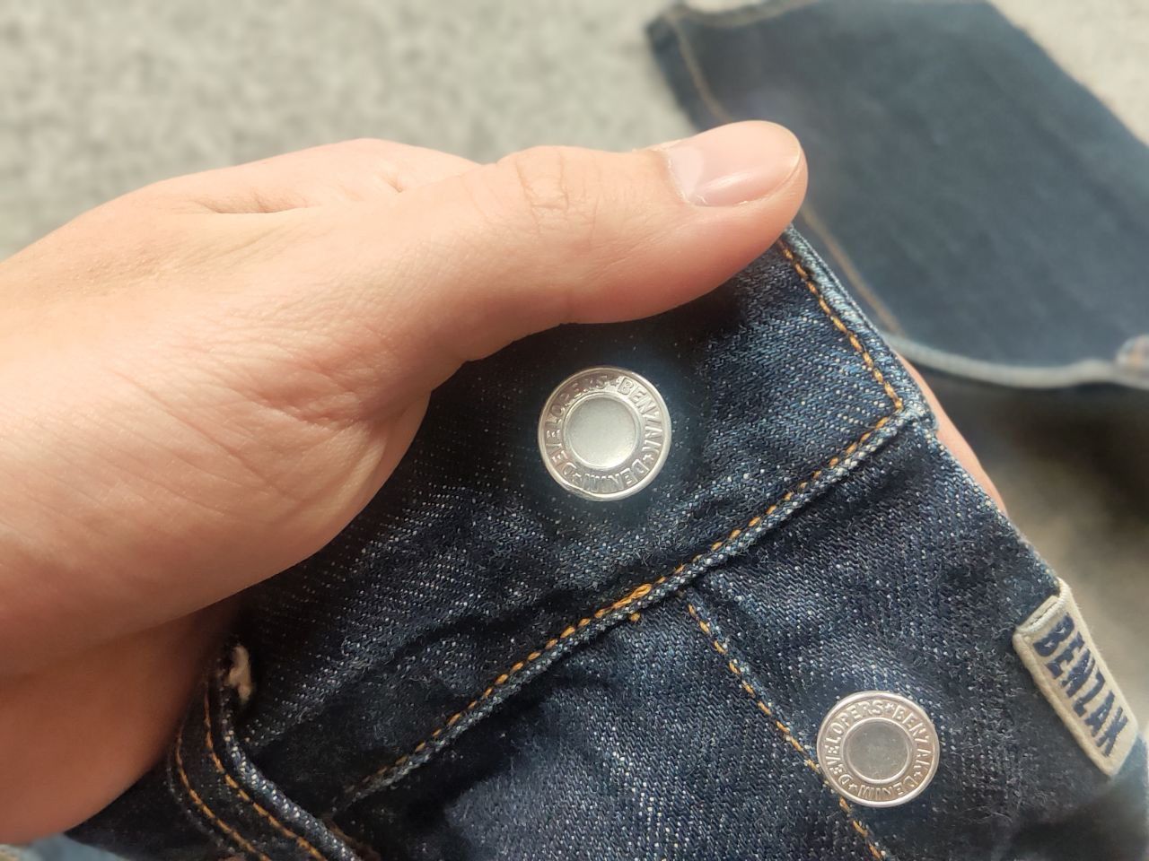Benzak Denim Developers Benzak Developers Vintage Selvedge Faded Japan Jeans Size US 34 / EU 50 - 13 Thumbnail