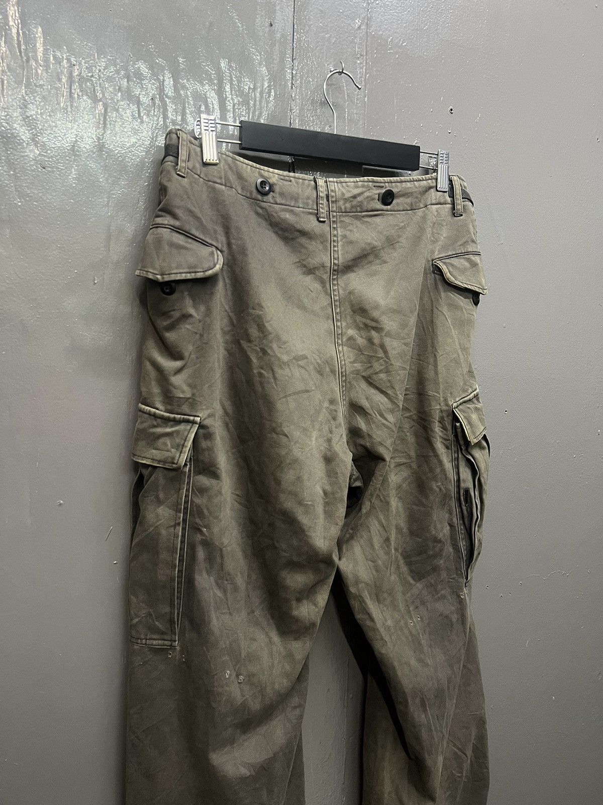 Maison MIHARA YASUHIRO 🔥MIHARAYASUHIRO RECONSTRUCT BONDAGE CARGO PANTS SIZE 32 Size US 32 / EU 48 - 6 Thumbnail