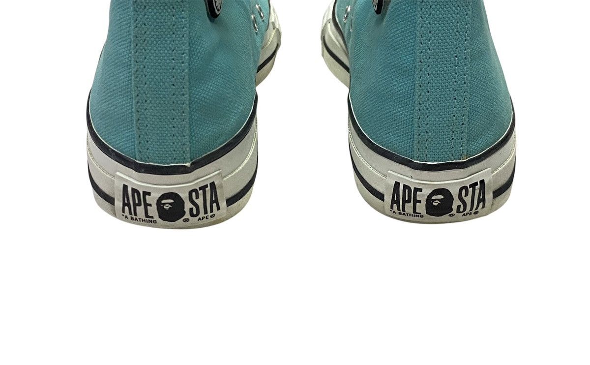 Bape × Nigo A Bathing Ape Sta Hight Cut Sneakers Size US 7 / EU 40 - 16 Thumbnail