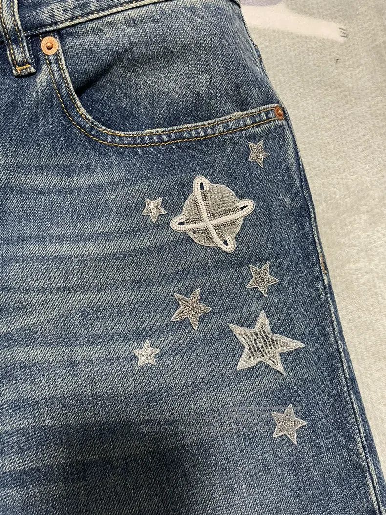 Valentino Valentino Beaded jeans Size 31" - 3 Thumbnail