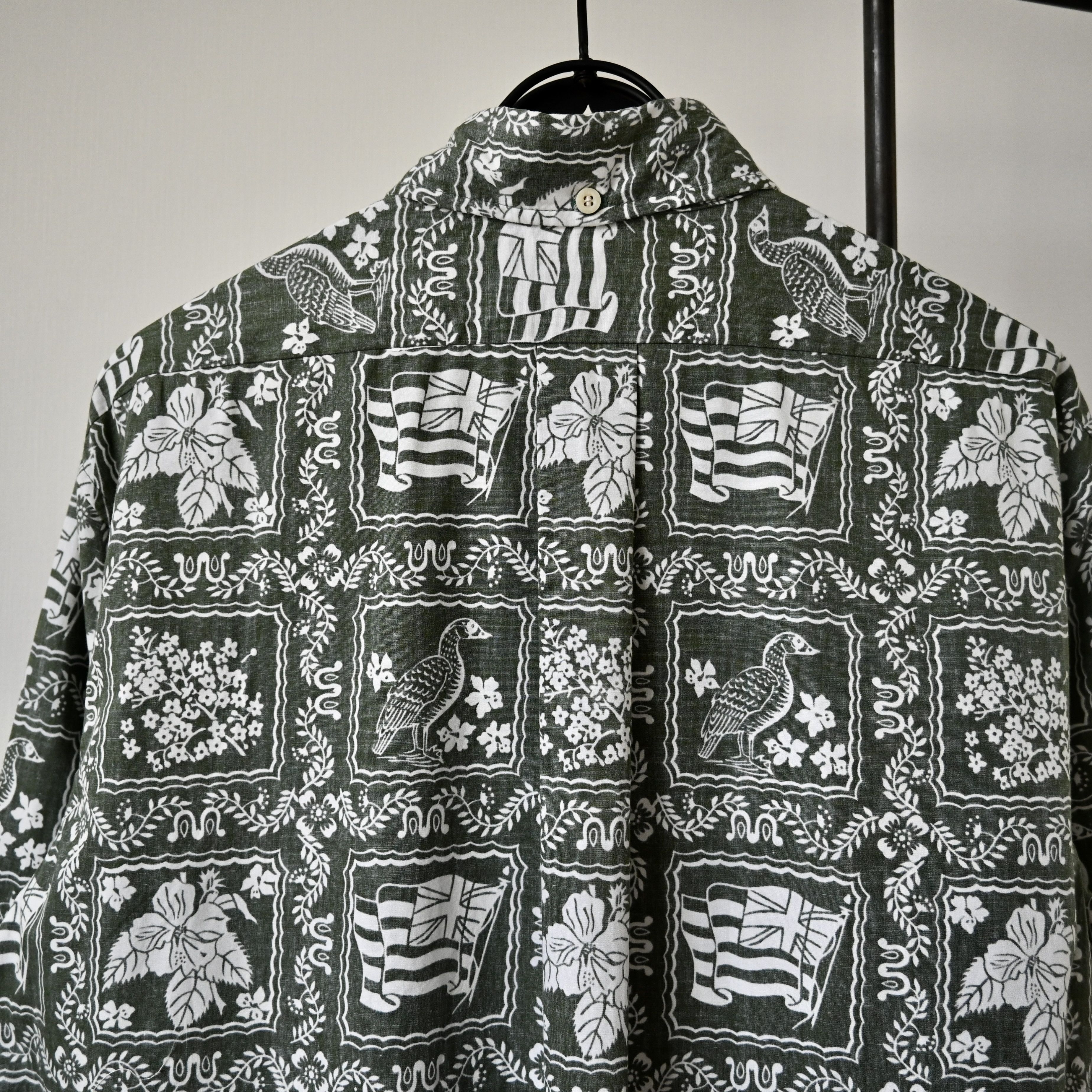 Reyn Spooner Reyn Spooner all cotton Lahaina Sailor shirt, olive Size US L / EU 52-54 / 3 - 3 Thumbnail