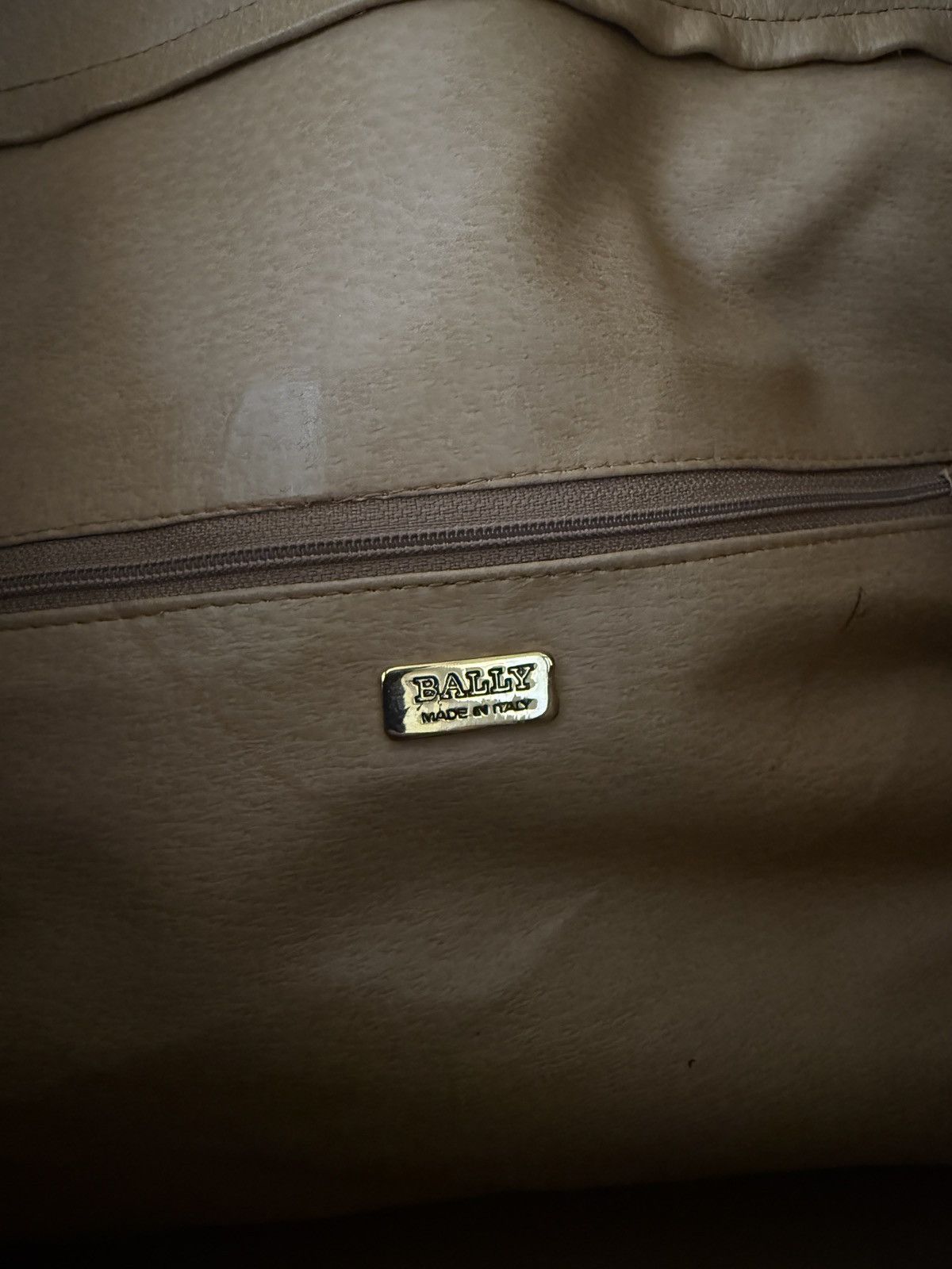Bally BALLY Vintage Leather Travel Duffle Bag Size ONE SIZE - 7 Thumbnail