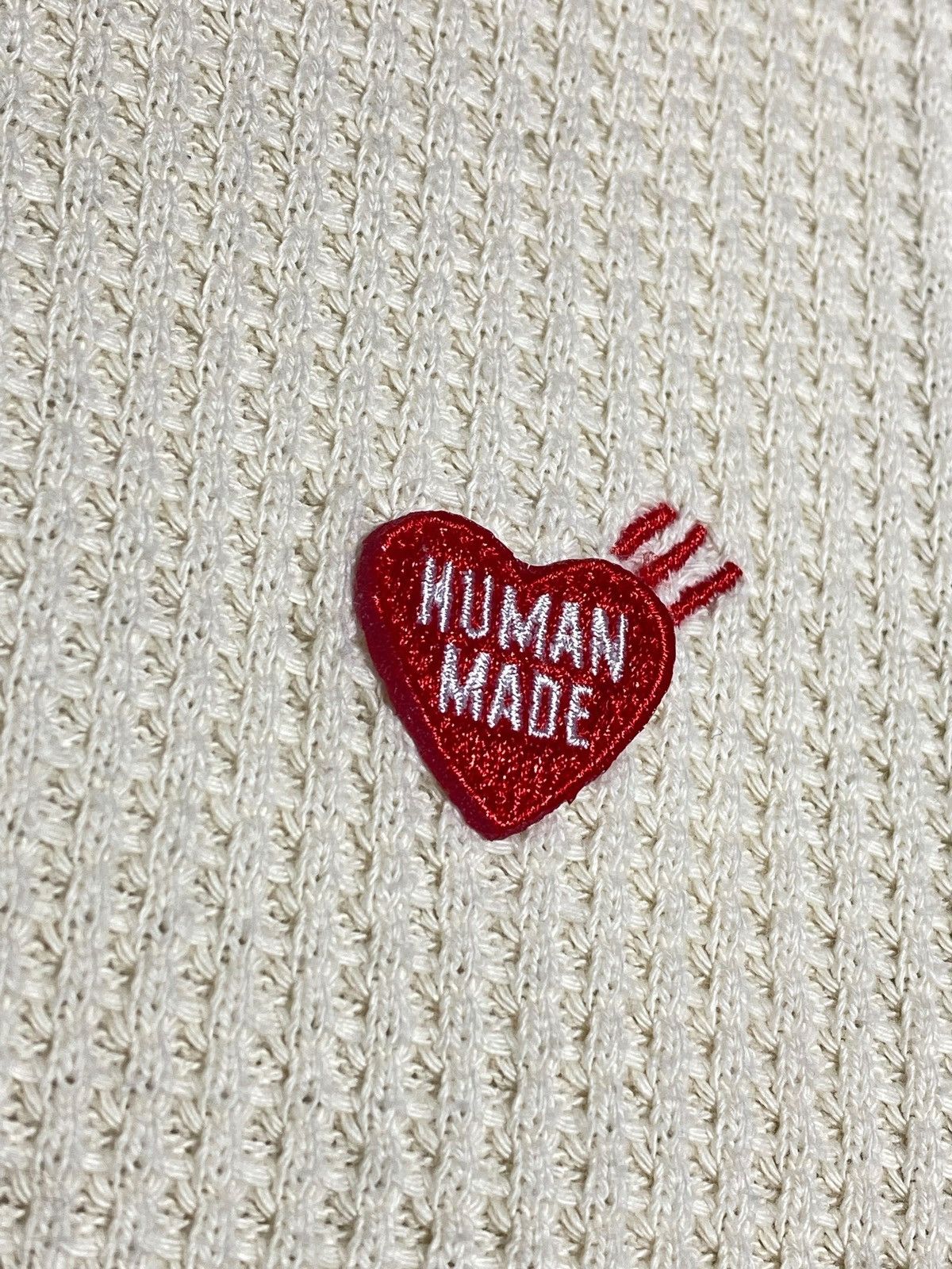 Human Made 🔥 HUMAN MADE LONG SLEEVE HEART PATCH NIGO PHARRELL VIBE Size US L / EU 52-54 / 3 - 4 Thumbnail